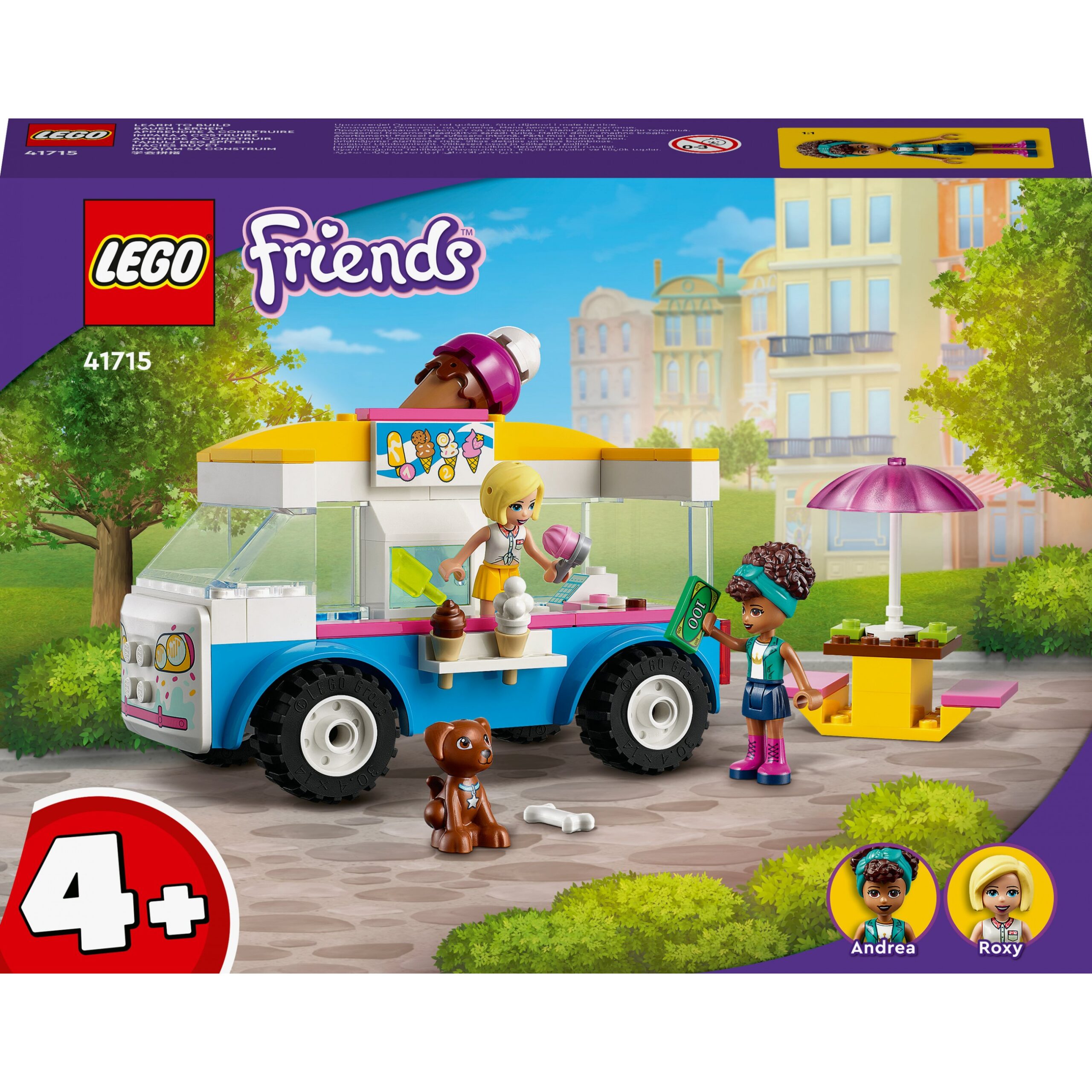 LEGO 41715 Friends Ice Cream Truck (With vehicle and 2 Friends mini-figures)