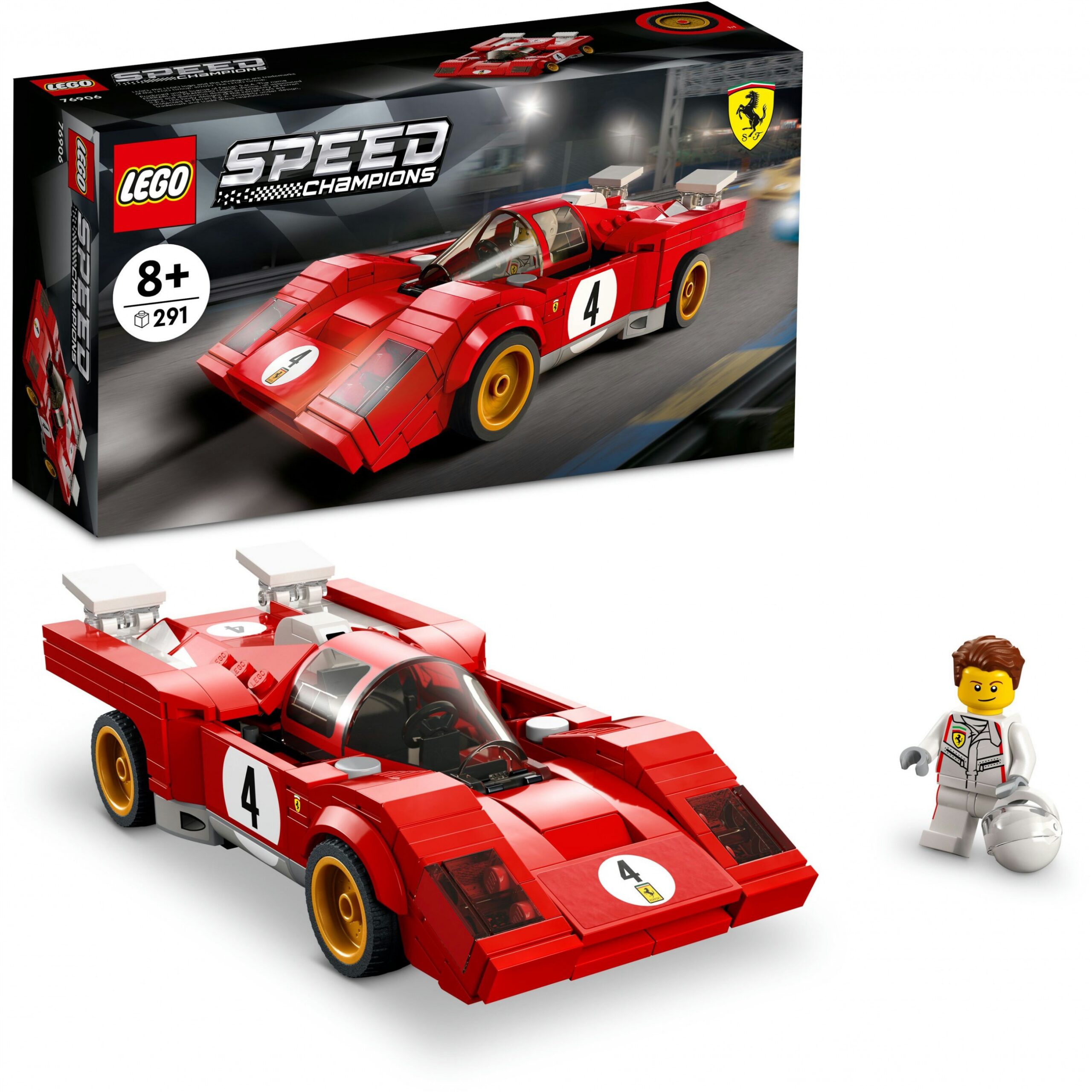 LEGO 76906 Speed Champions 1970 Ferrari 512 M - Figura 3