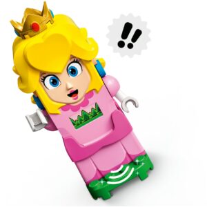 LEGO 71403 Super Mario Abenteuer mit Peach – Starterset (Baubares Spielzeug mit interaktiver Prinzessinnen Figur. Gelber Toad und Lemmy)