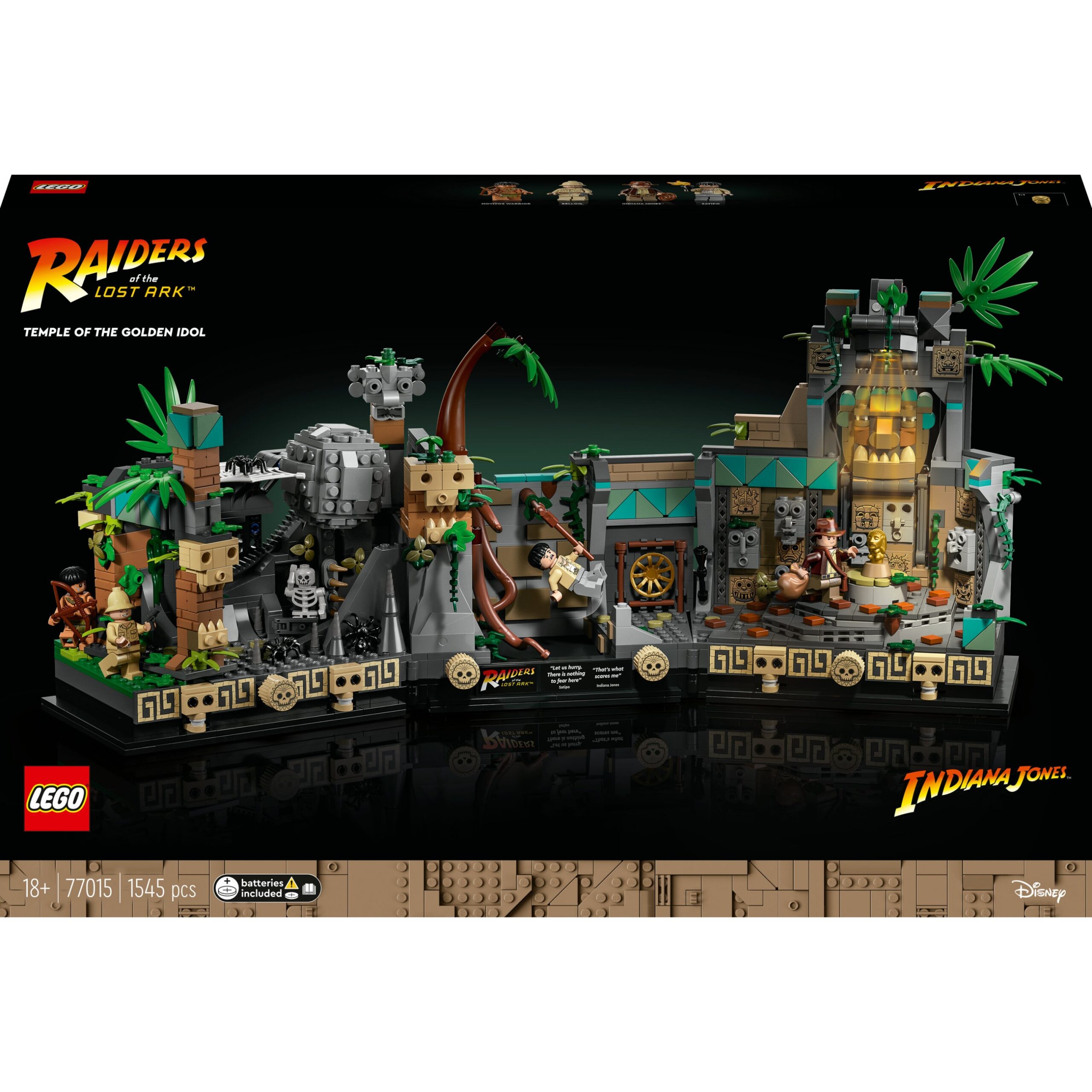 LEGO 77015 Indiana Jones Temple of the Golden Idol