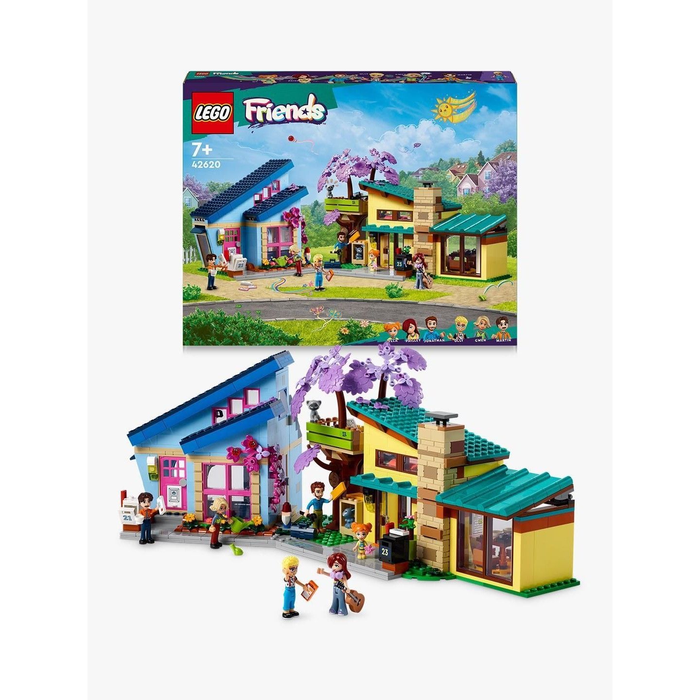 LEGO 42620 Friends Olly's and Paisley's Family House - Figura 3