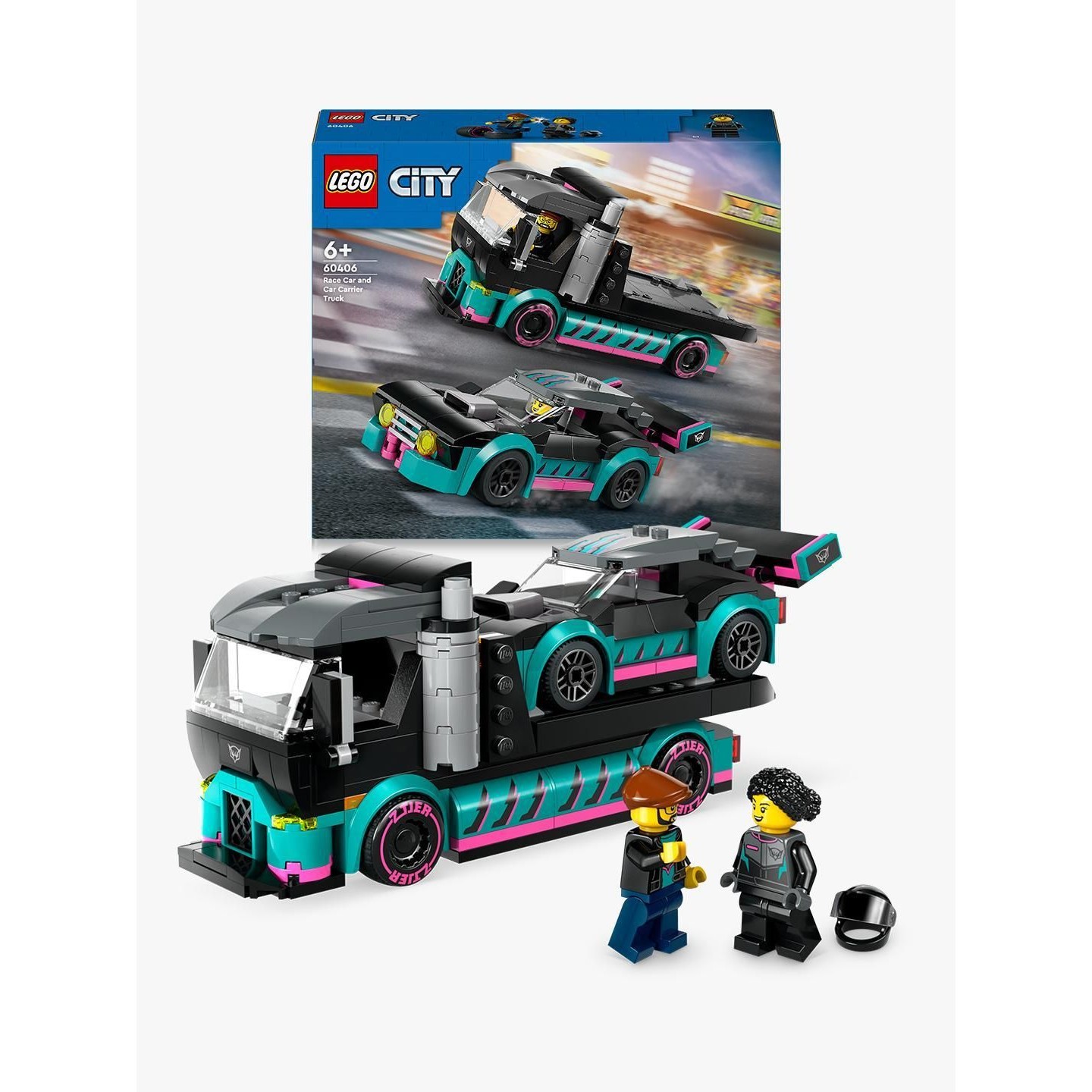 LEGO 60406 City Car Transporter with Race Car - Figura 3