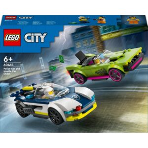 LEGO 60415 City Police Chase with Police Car and Muscle Car