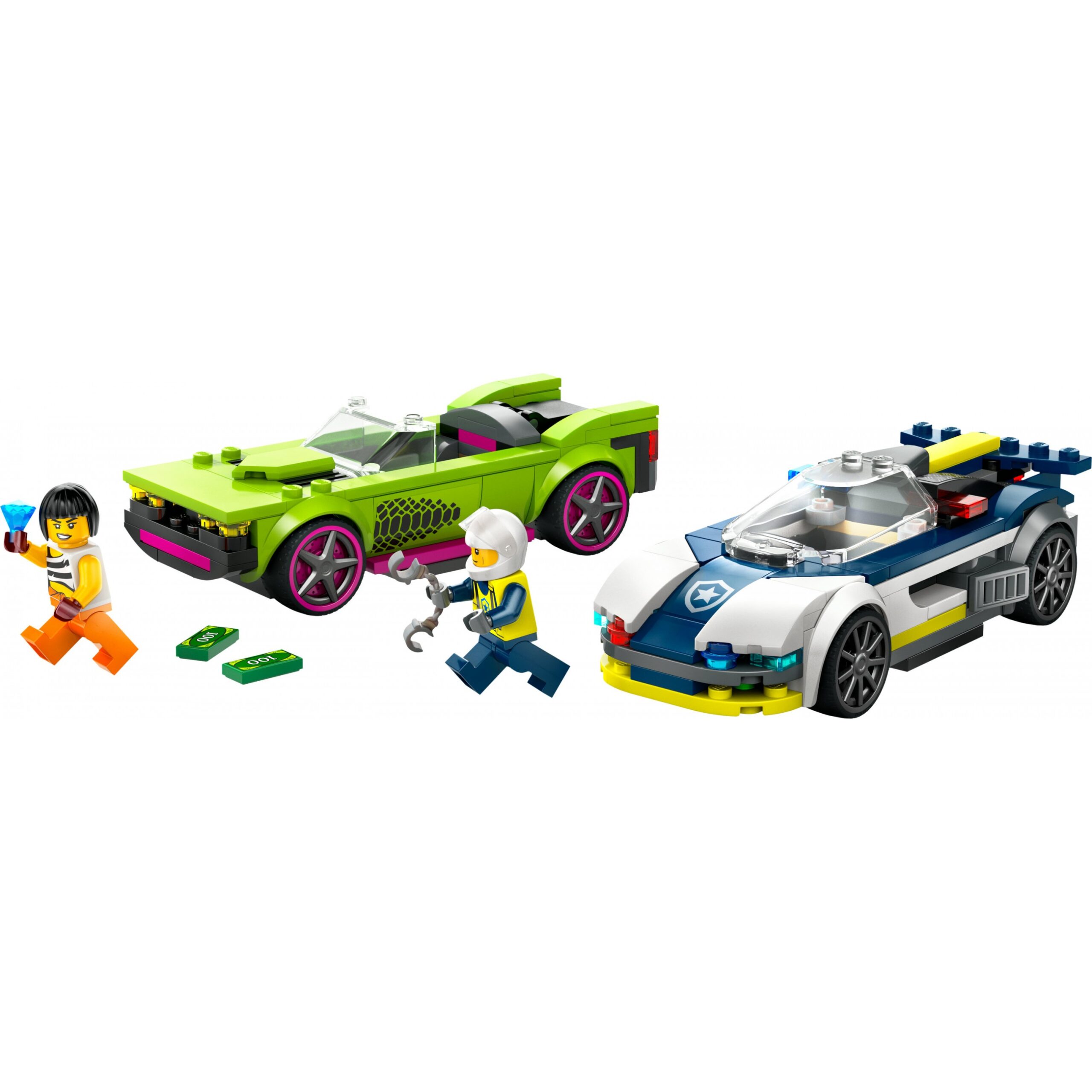 LEGO 60415 City Police Chase with Police Car and Muscle Car - Figura 2