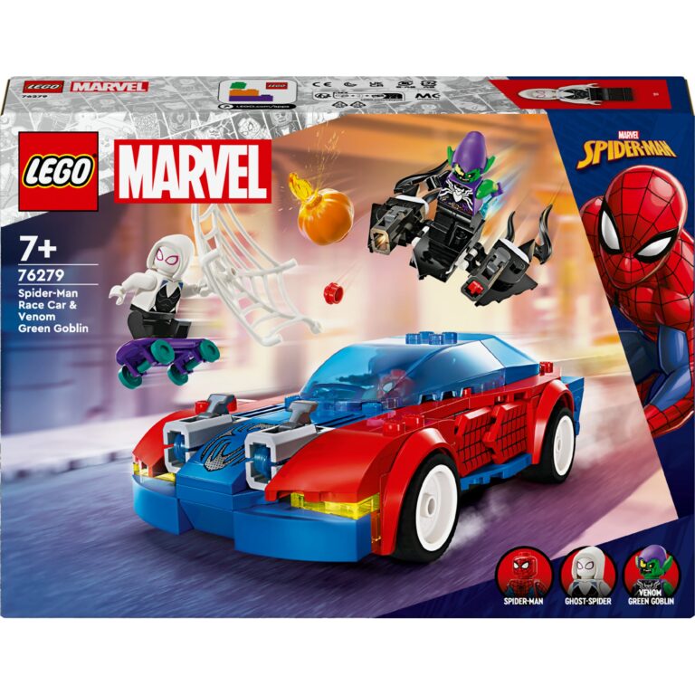LEGO 76279 Marvel Super Heroes Spider-Man's Racing Car & Venom Green Goblin