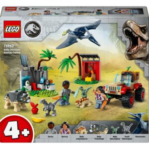 LEGO 76963 Jurassic World Rescue Center for Baby Dinos