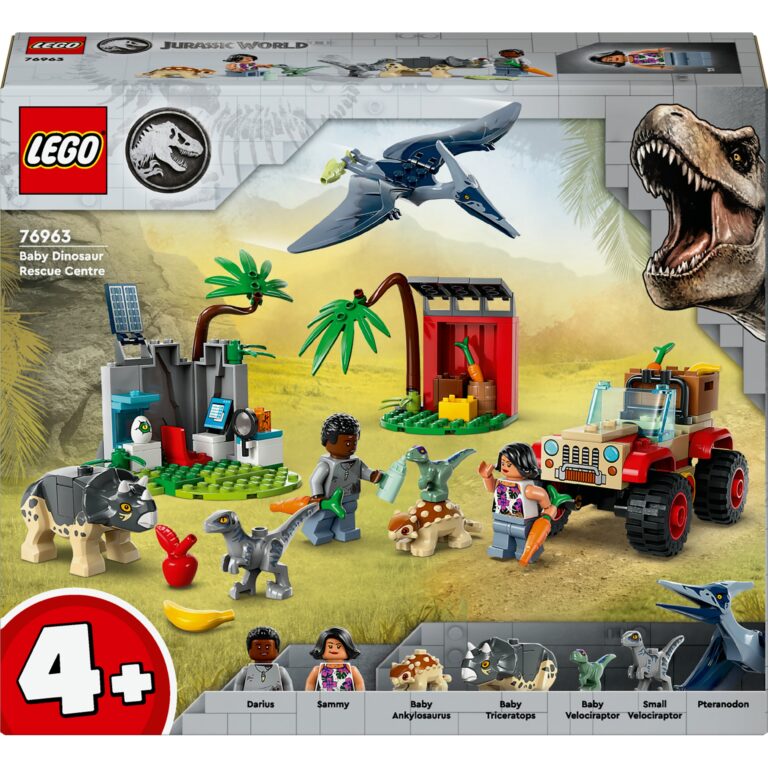 LEGO 76963 Jurassic World Rescue Center for Baby Dinos