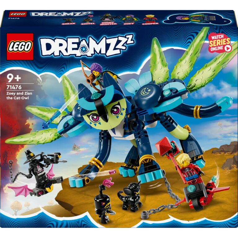 LEGO 71476 DREAMZzz Zoey and the Cat Owl Zian