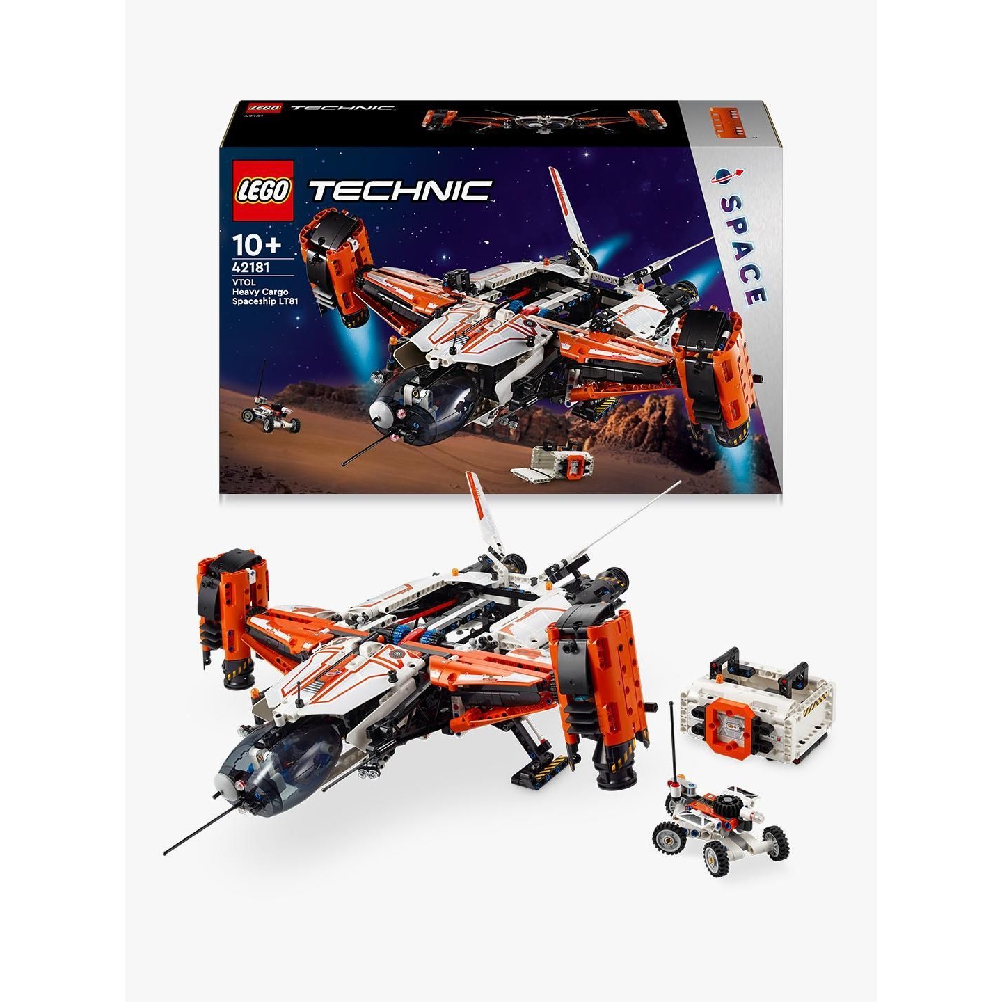 LEGO 42181 Technic VTOL Heavy Cargo Spaceship LT81 - Figura 3