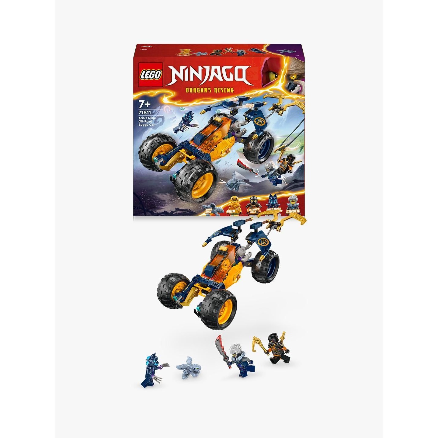 LEGO 71811 Ninjago Arin's Ninja Off-Road Buggy Car - Figura 3