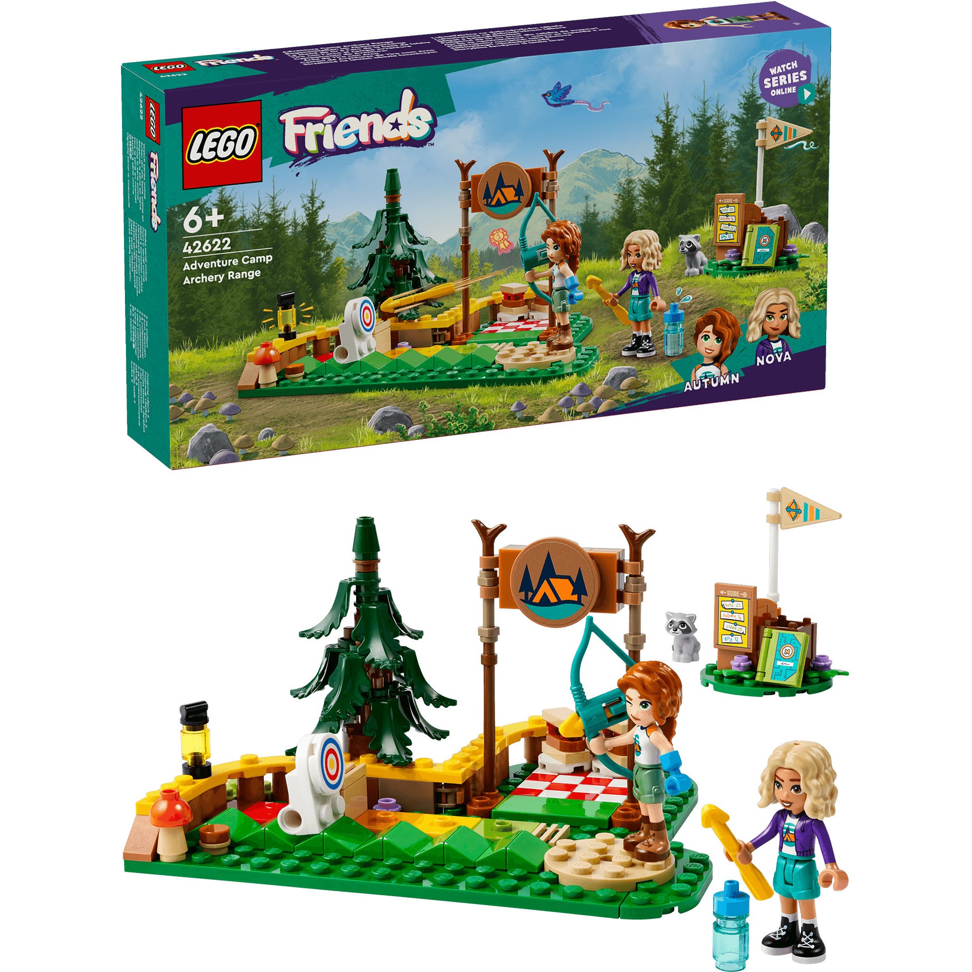 LEGO 42622 Friends Adventure Camp Archery Range - Figura 4