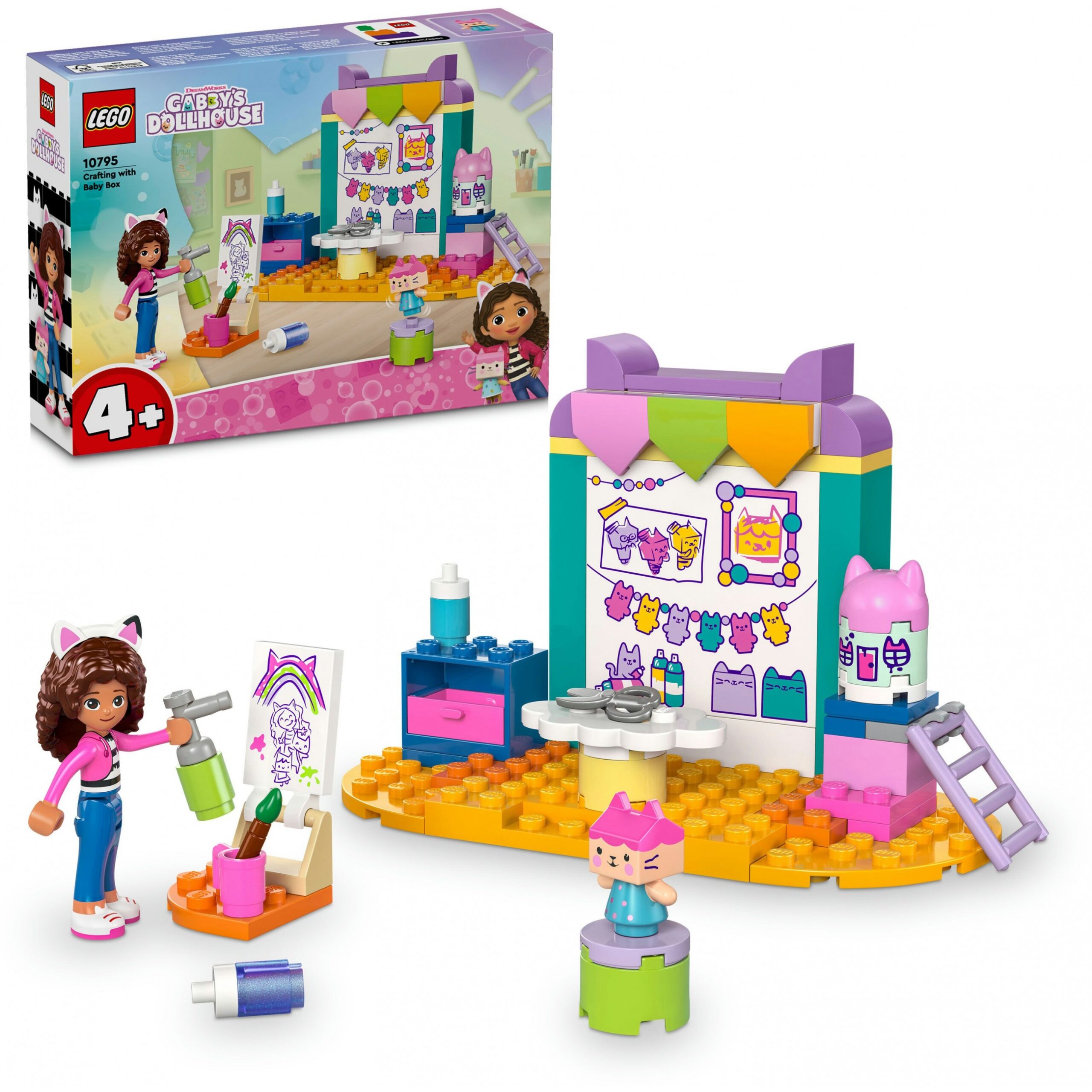 LEGO 10795 Gabby's Dollhouse Crafting with Baby Box - Figura 3