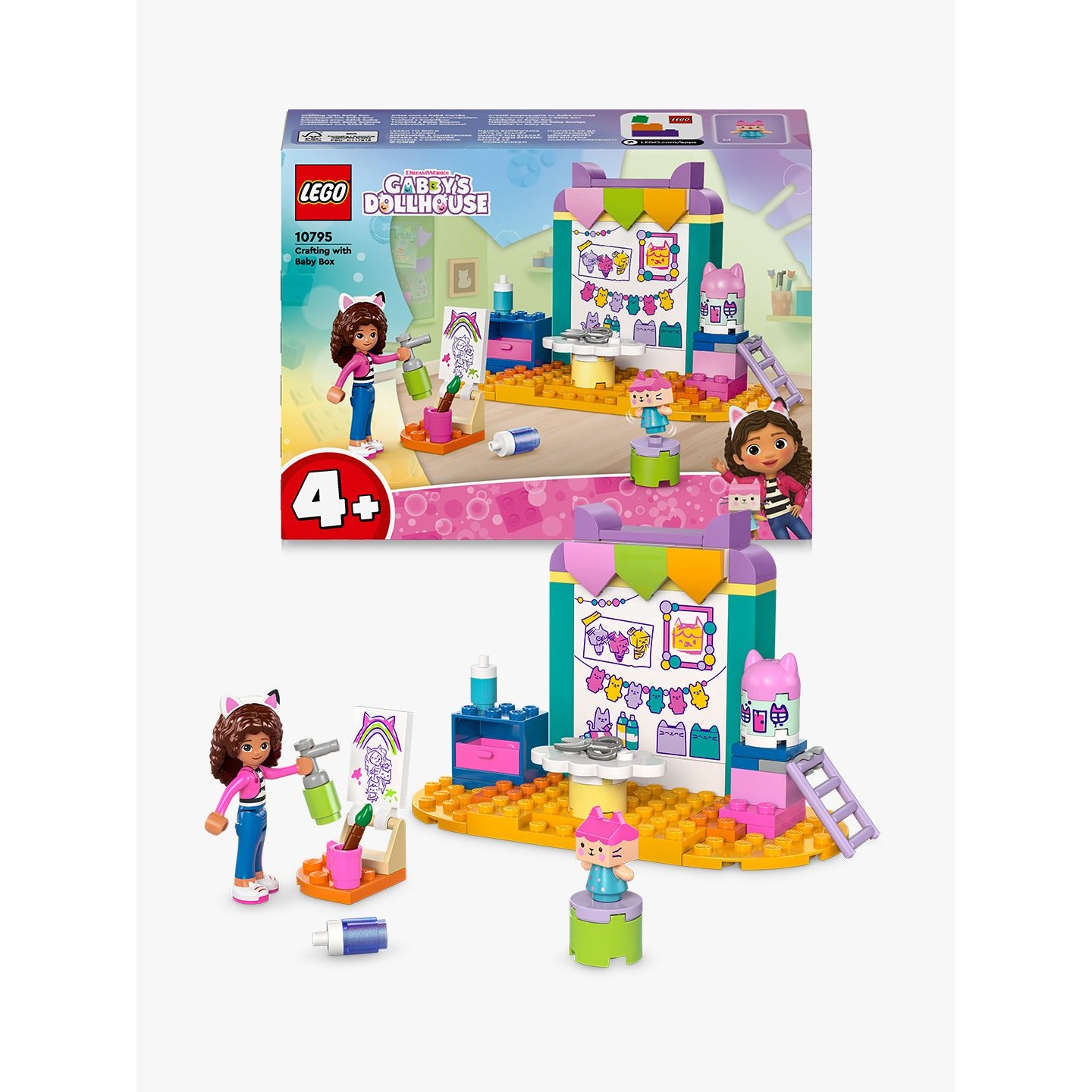 LEGO 10795 Gabby's Dollhouse Crafting with Baby Box - Figura 4