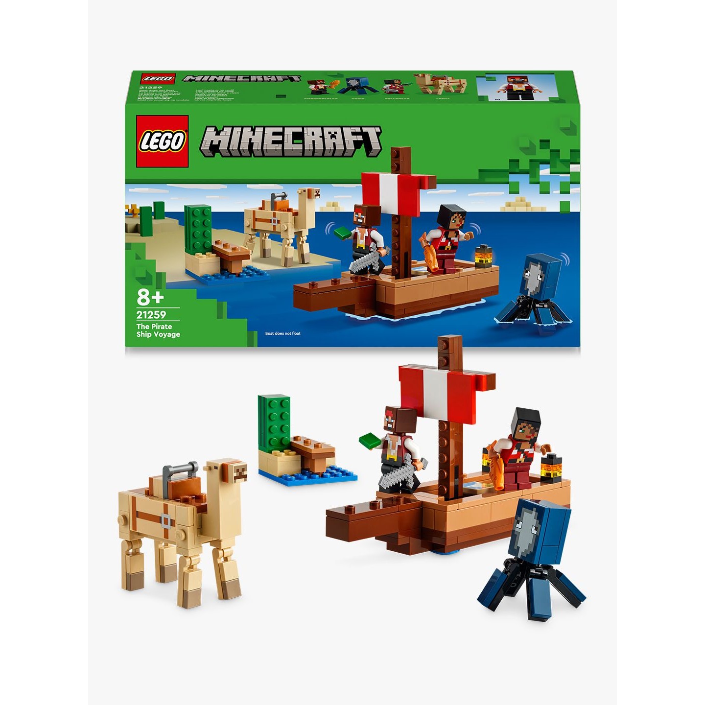LEGO 21259 Minecraft The Pirate Ship Voyage - Figura 4