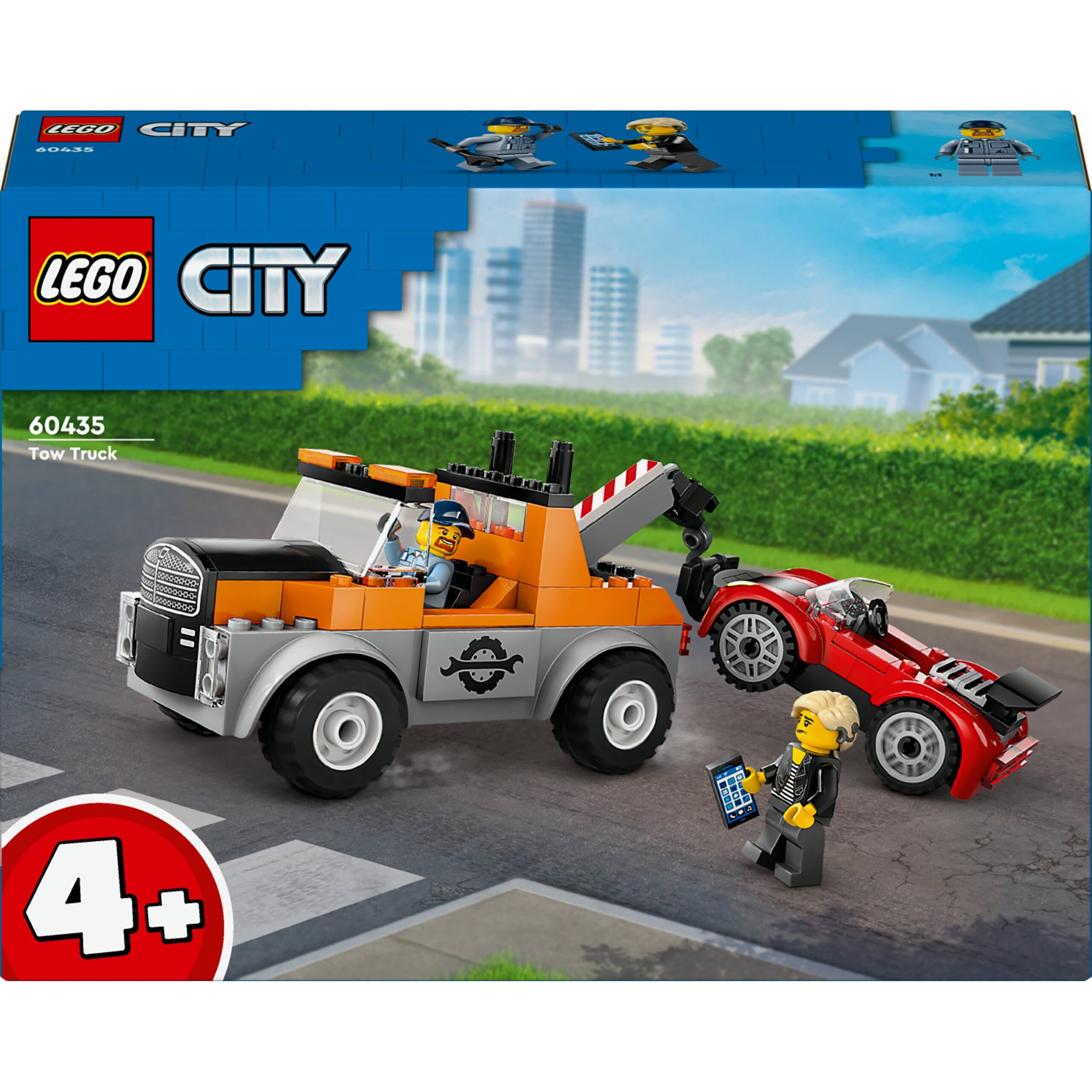 LEGO 60435 City Tow Truck and Sports Car Repair