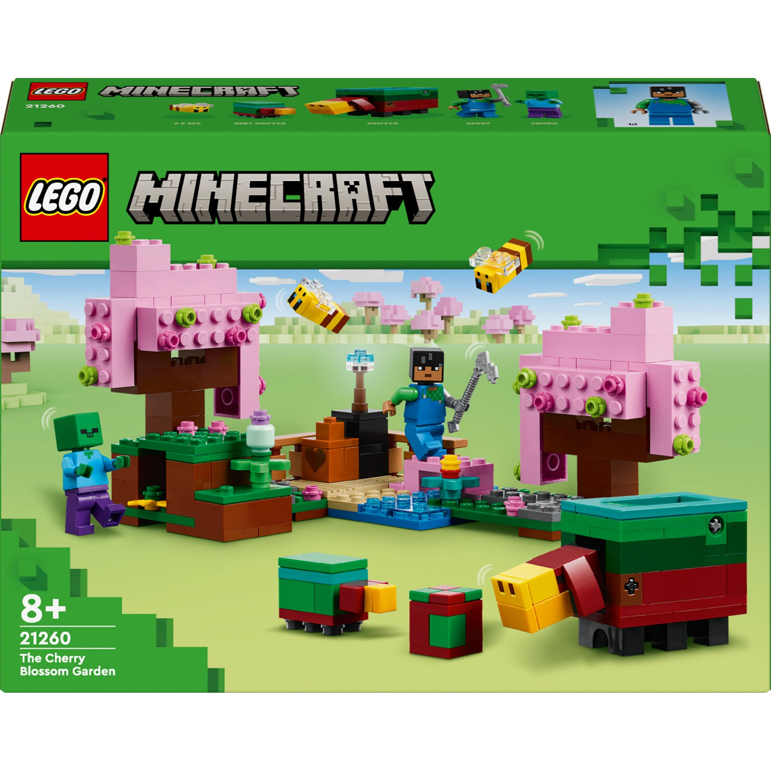 LEGO 21260 Minecraft The Cherry Blossom Garden