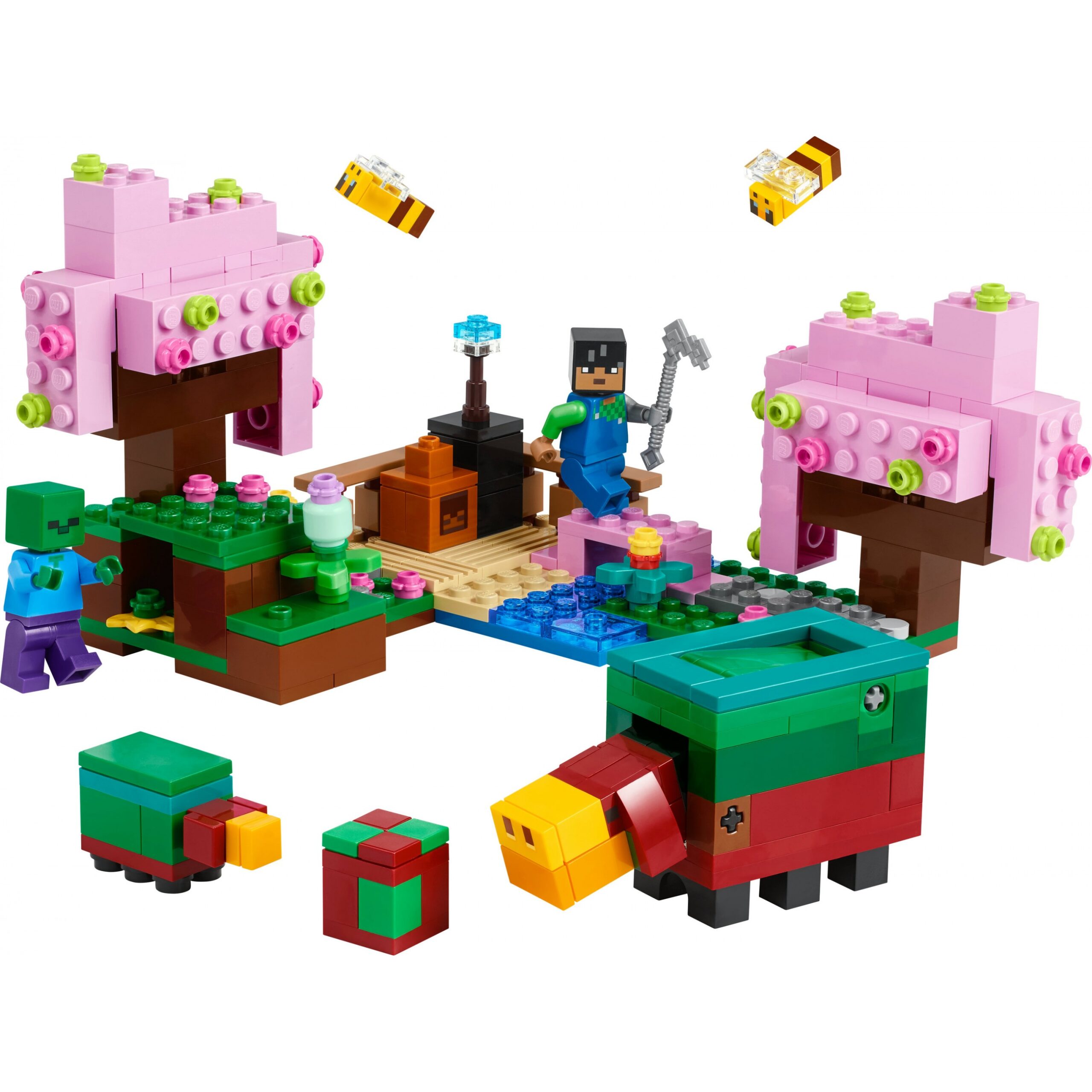 LEGO 21260 Minecraft The Cherry Blossom Garden - Figura 2