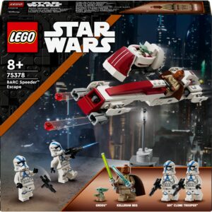 LEGO Star Wars Escape with the BARC Speeder 75378