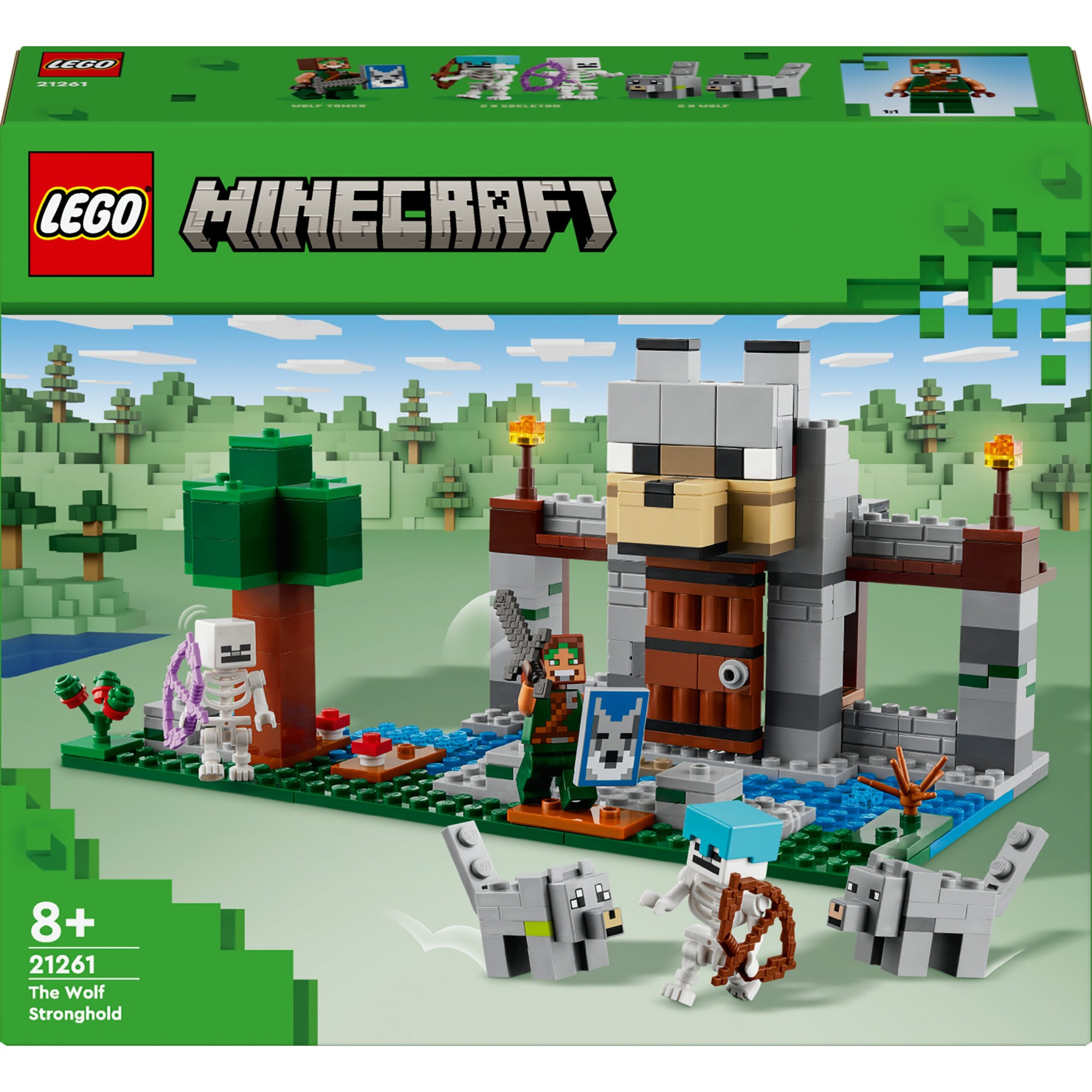 LEGO 21261 Minecraft: The Wolf Fortress