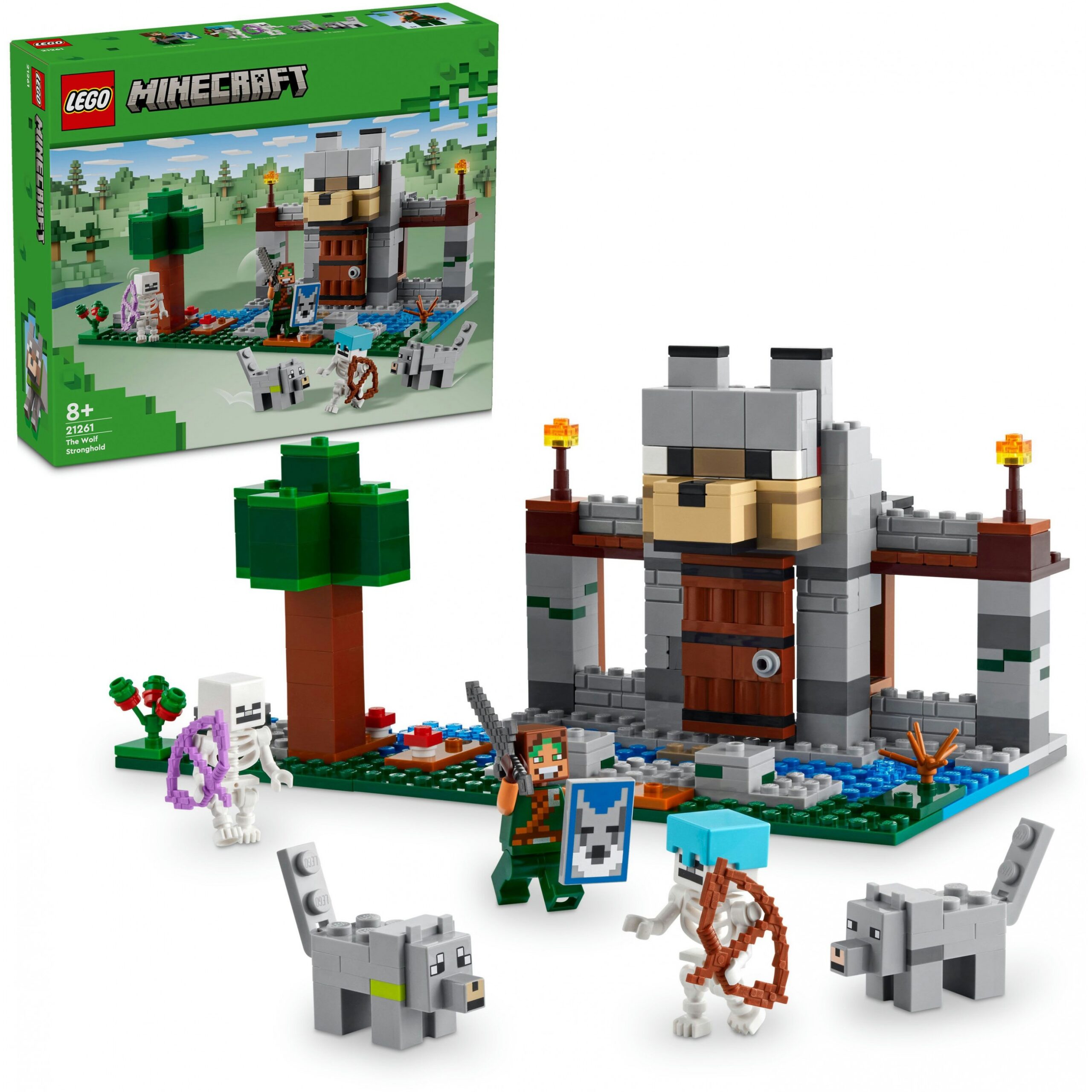 LEGO 21261 Minecraft: The Wolf Fortress - Figura 3