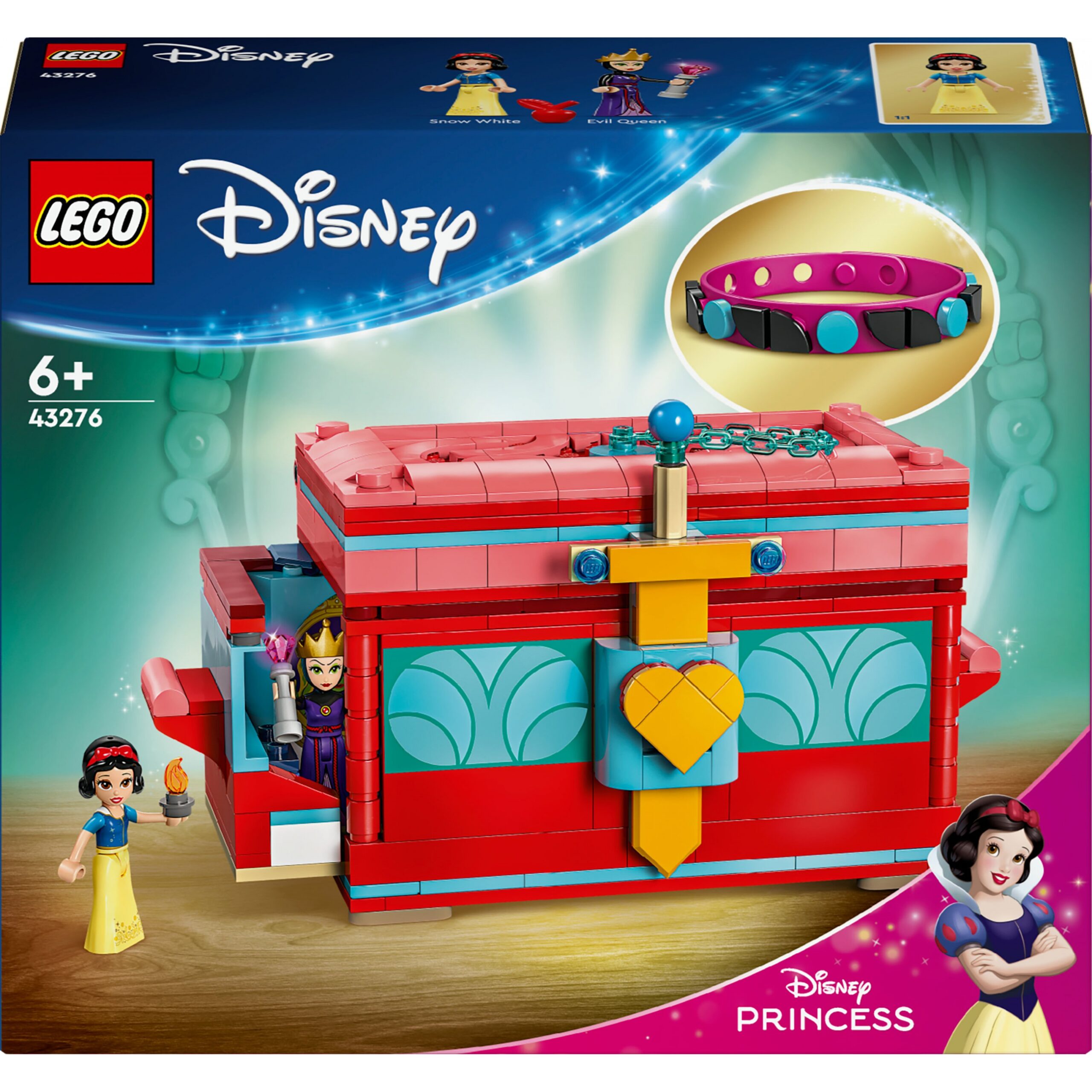 LEGO 43276 Disney Princess: Snow White’s Jewelry Box