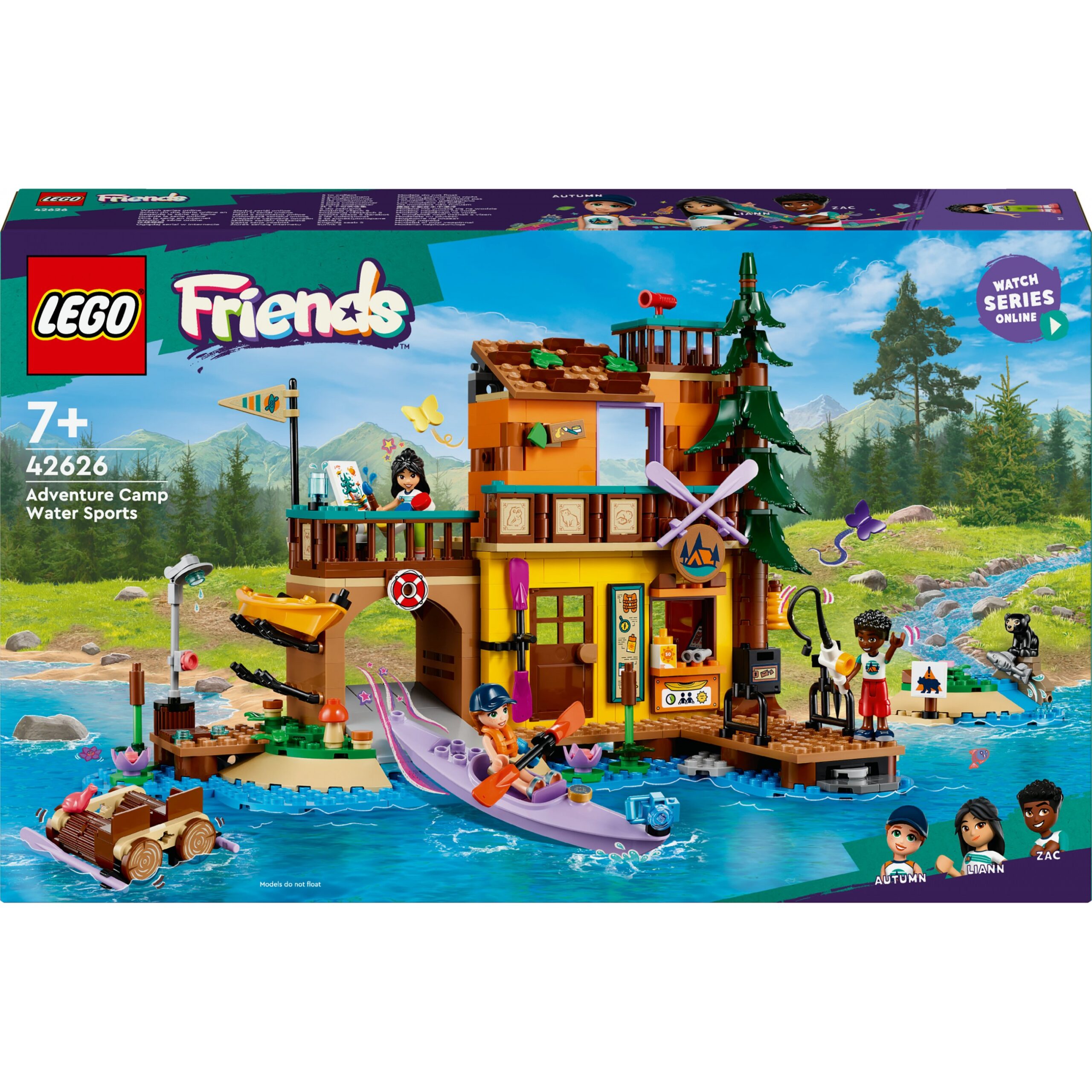 LEGO 42626 Friends: Adventure Camp with Kayak