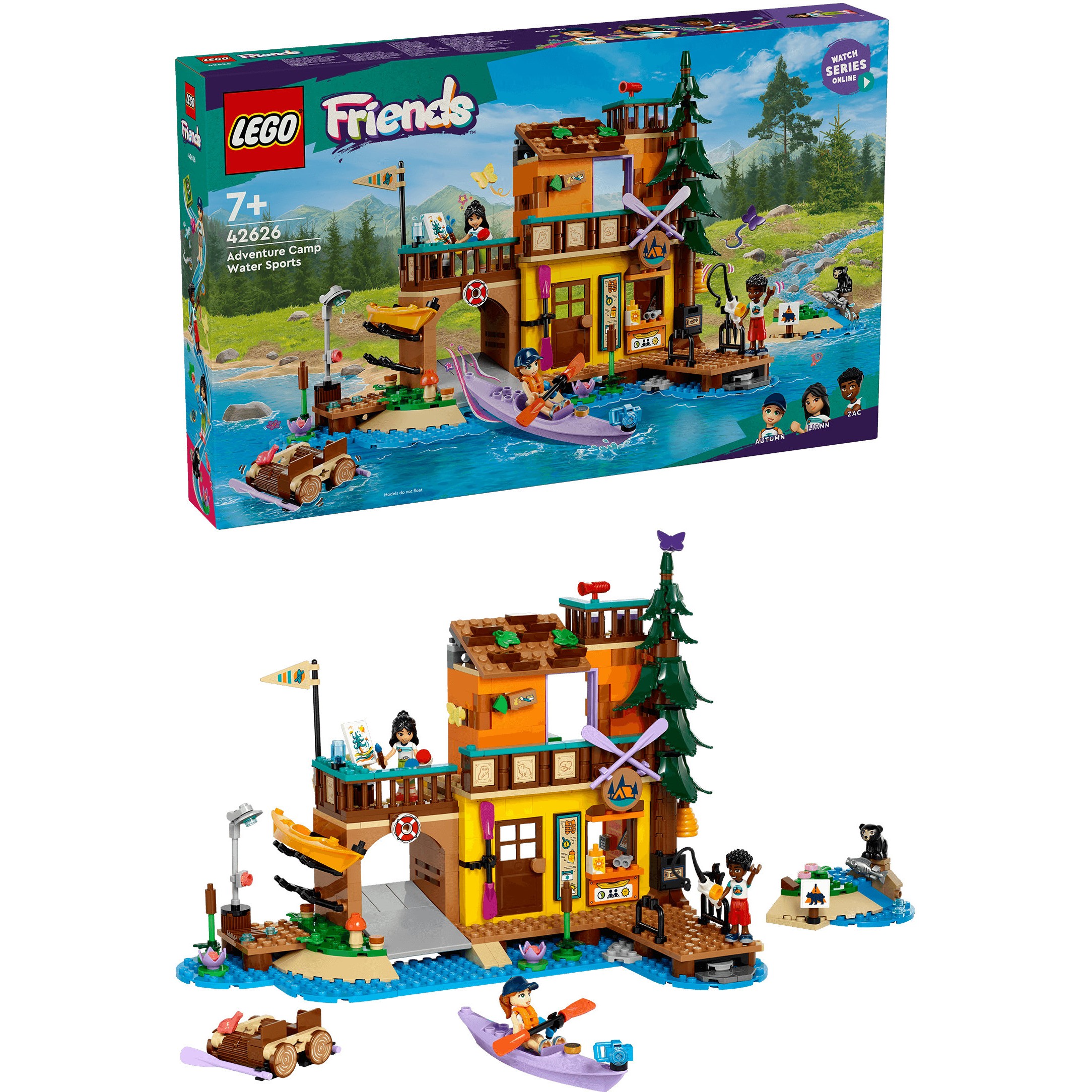LEGO 42626 Friends: Adventure Camp with Kayak - Figura 3
