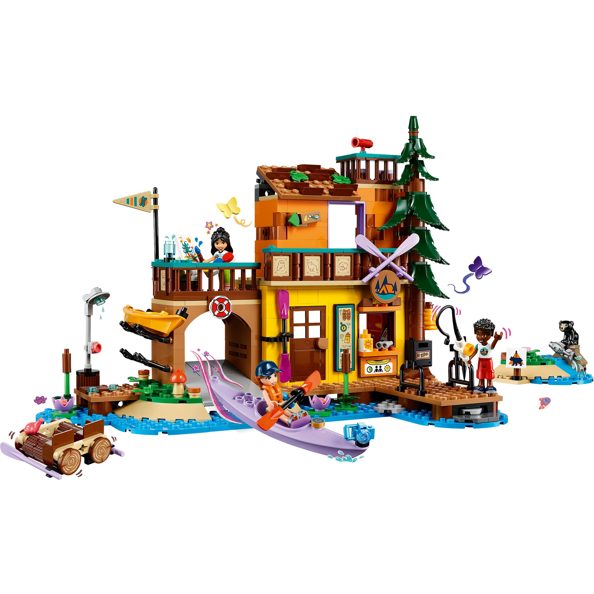 LEGO 42626 Friends: Adventure Camp with Kayak - Figura 4