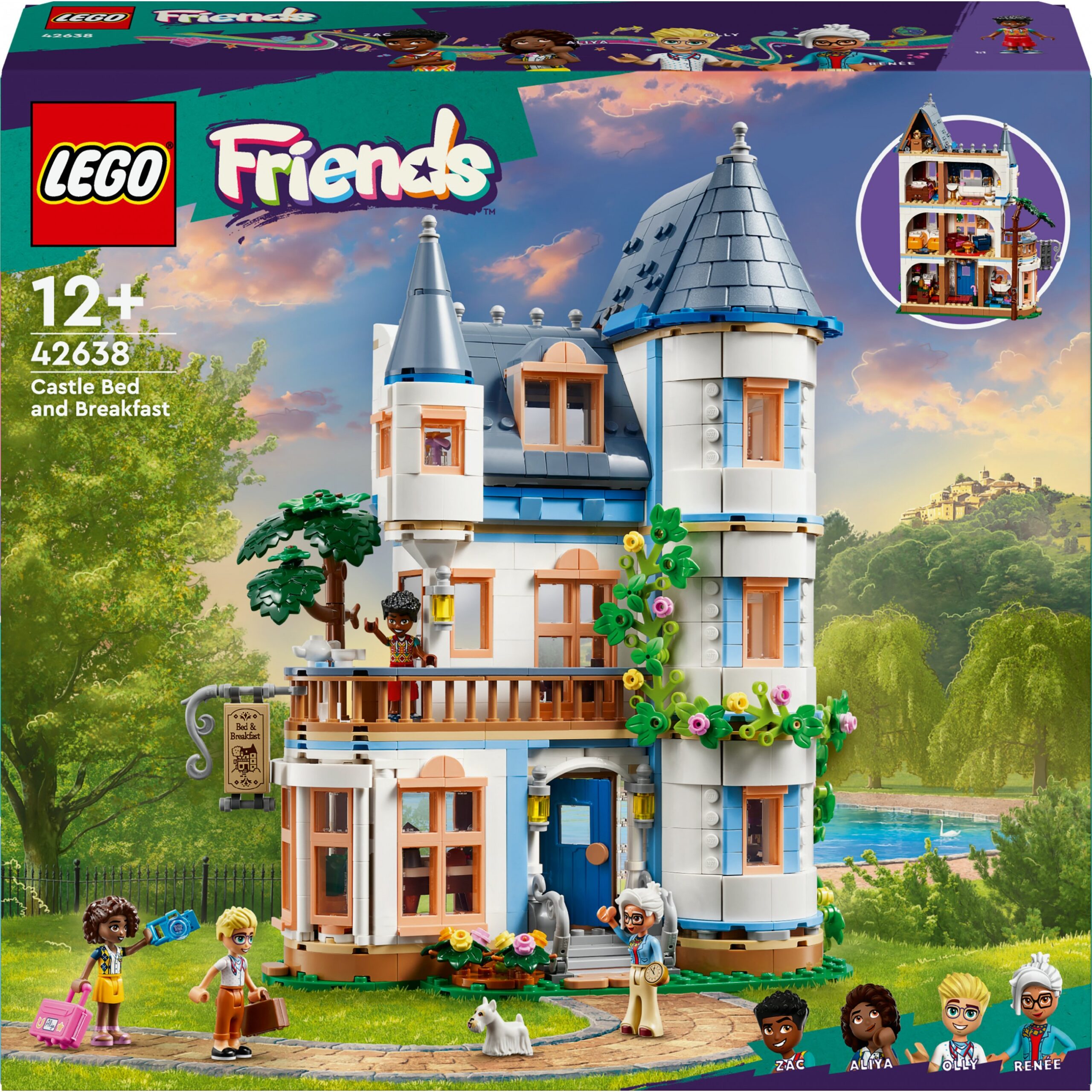 LEGO 42638 Friends: Castle with Holiday Accommodation