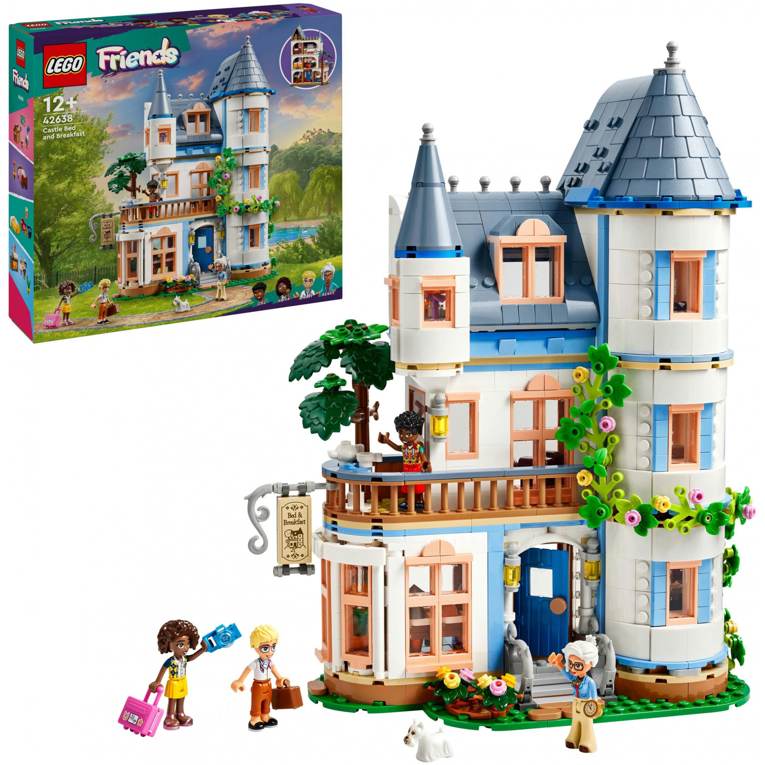 LEGO 42638 Friends: Castle with Holiday Accommodation - Figura 3