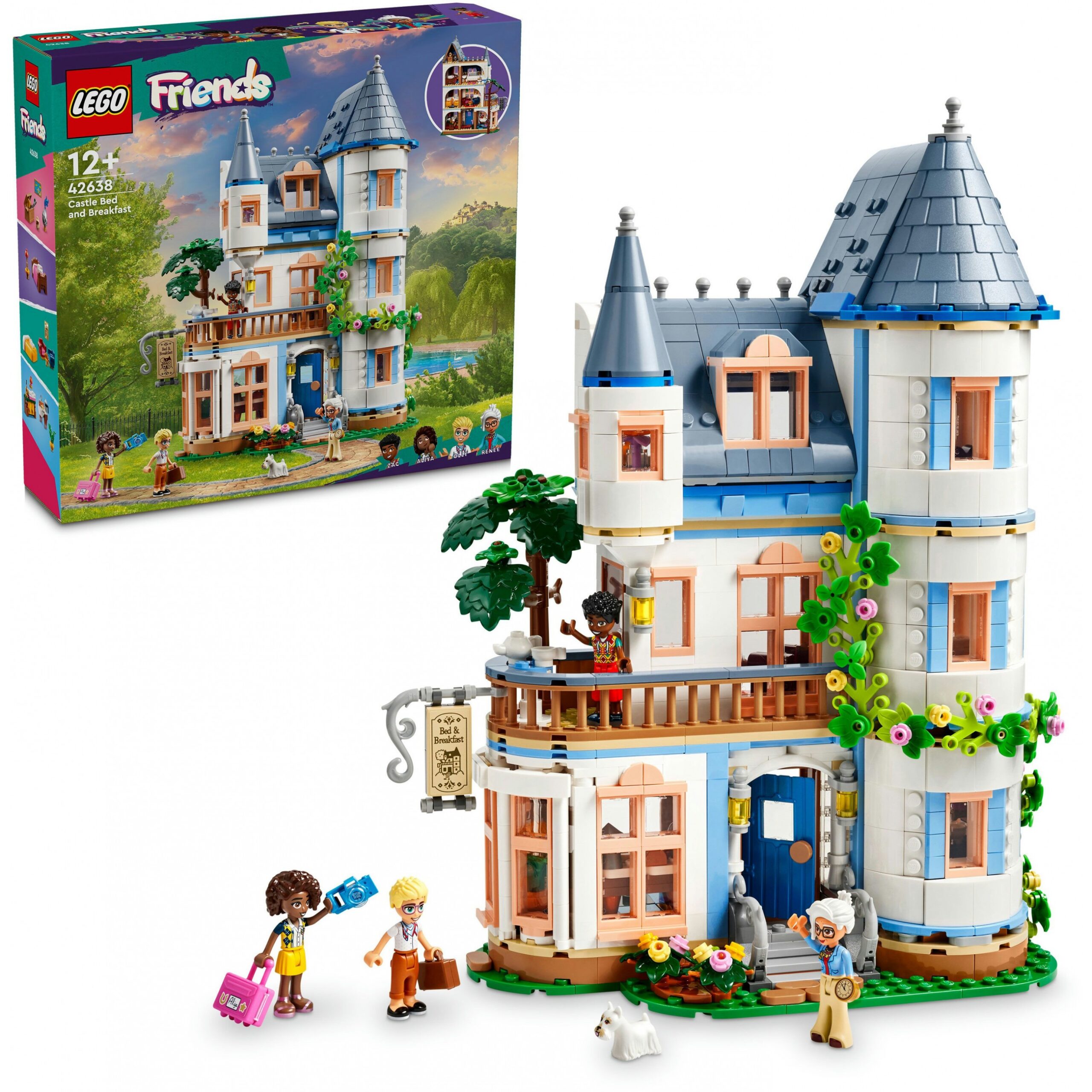 LEGO 42638 Friends: Castle with Holiday Accommodation - Figura 4