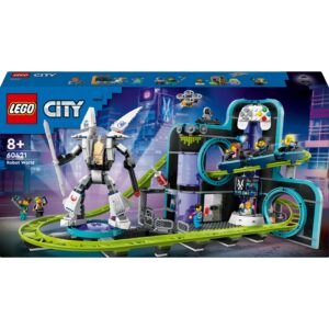 LEGO 60421 City: Roller Coaster with Robot Mech