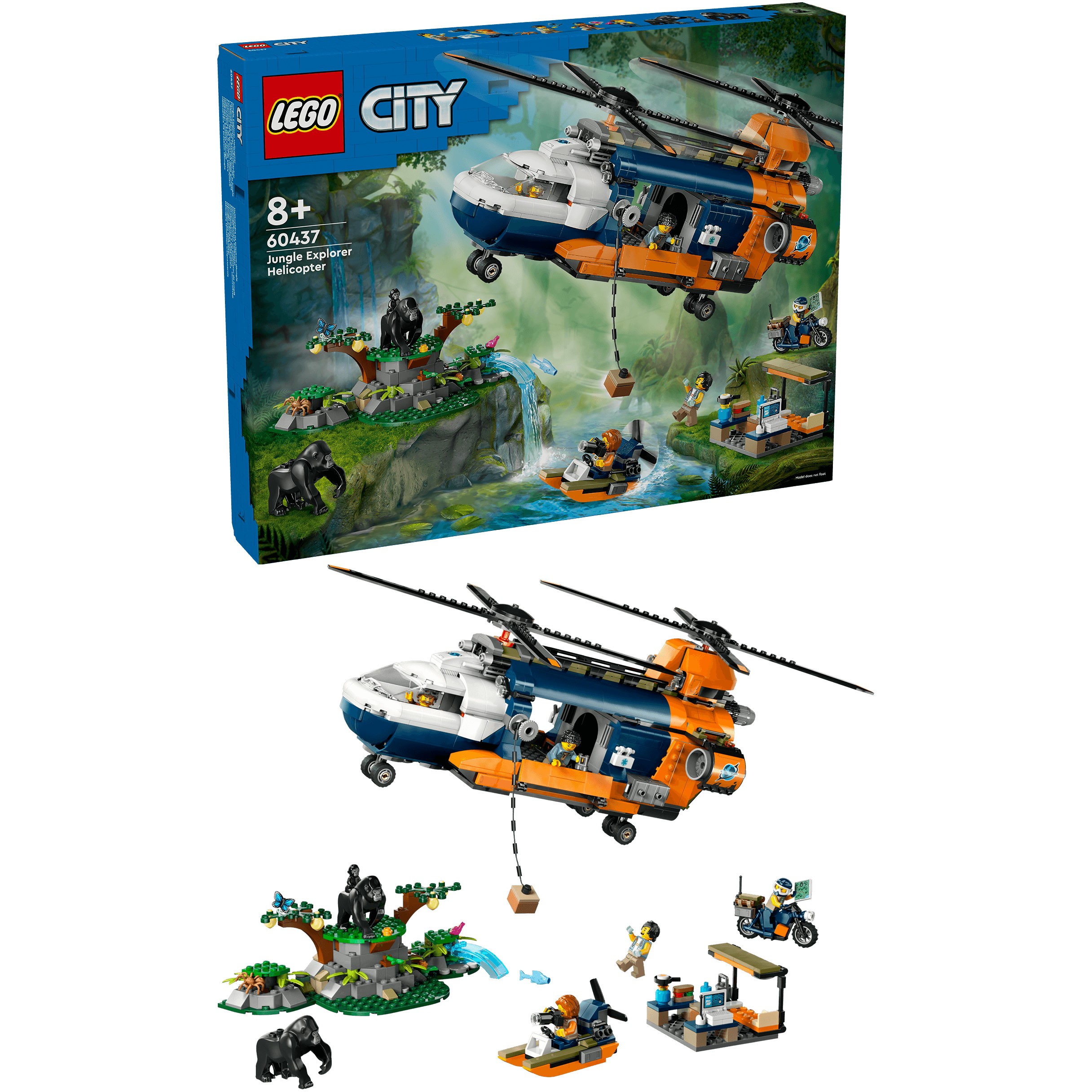 LEGO 60437 City: Jungle Explorer Helicopter - Figura 3