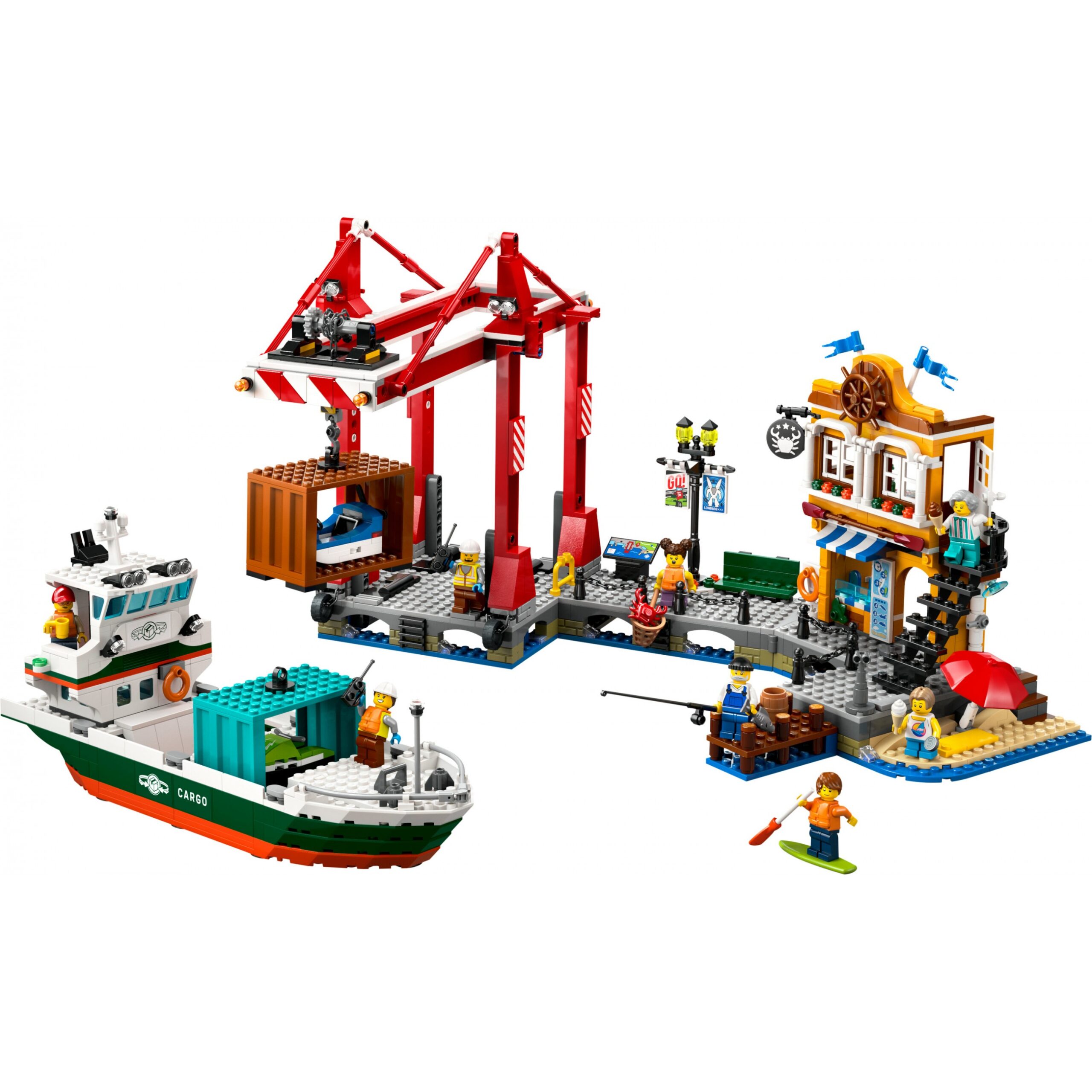 LEGO 60422 City: Harbor with Cargo Ship - Figura 2