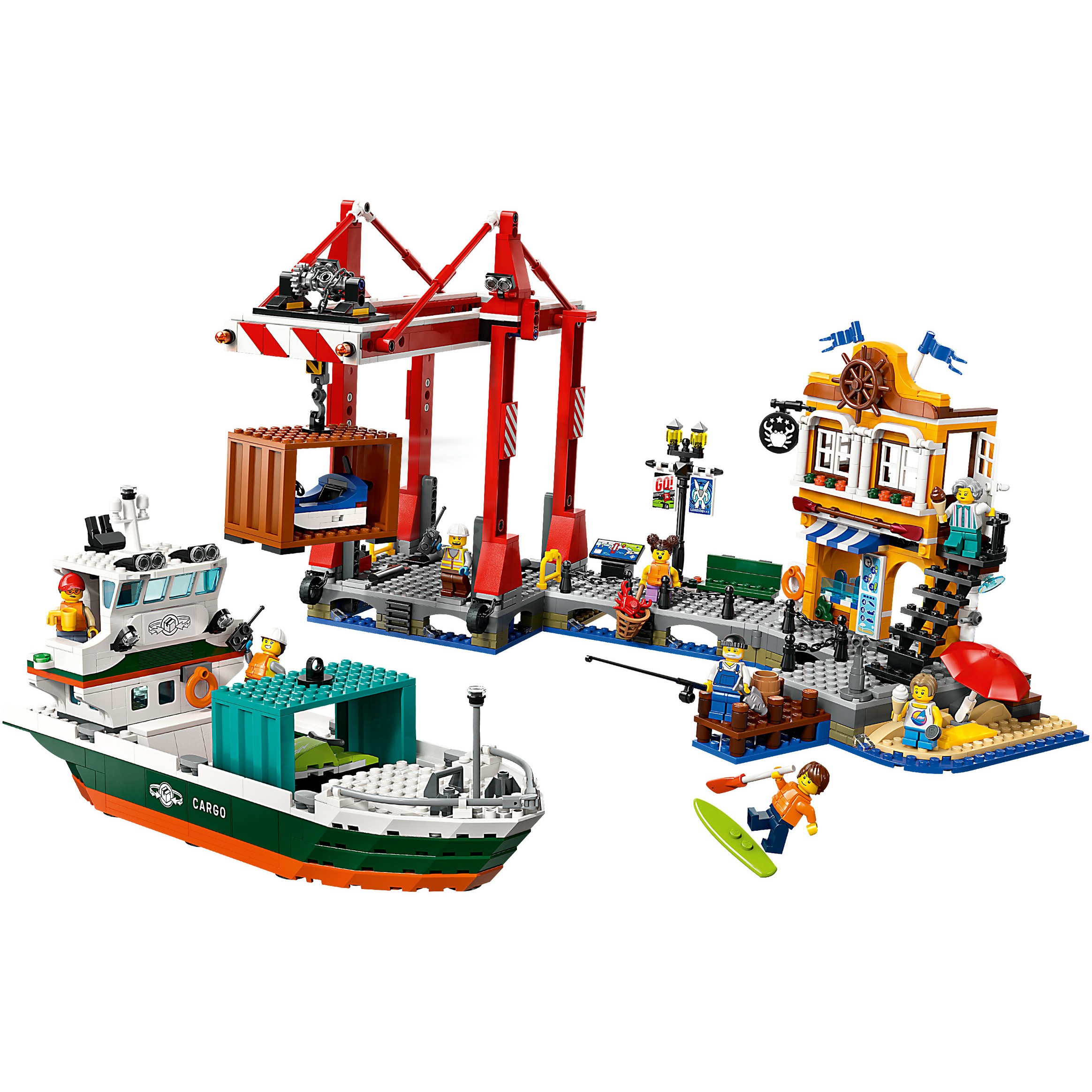 LEGO 60422 City: Harbor with Cargo Ship - Figura 5