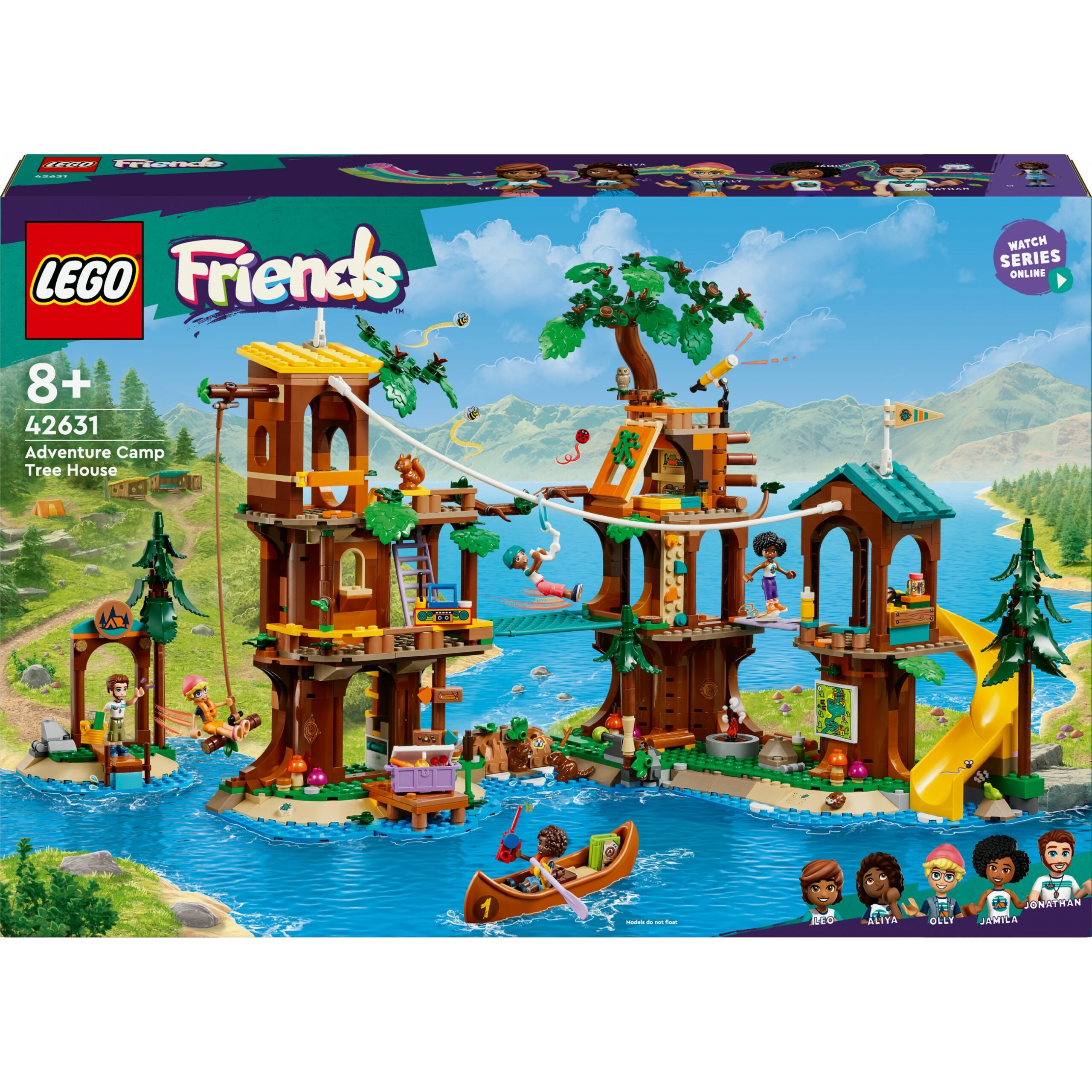 LEGO 42631 Friends: Treehouse at the Adventure Camp