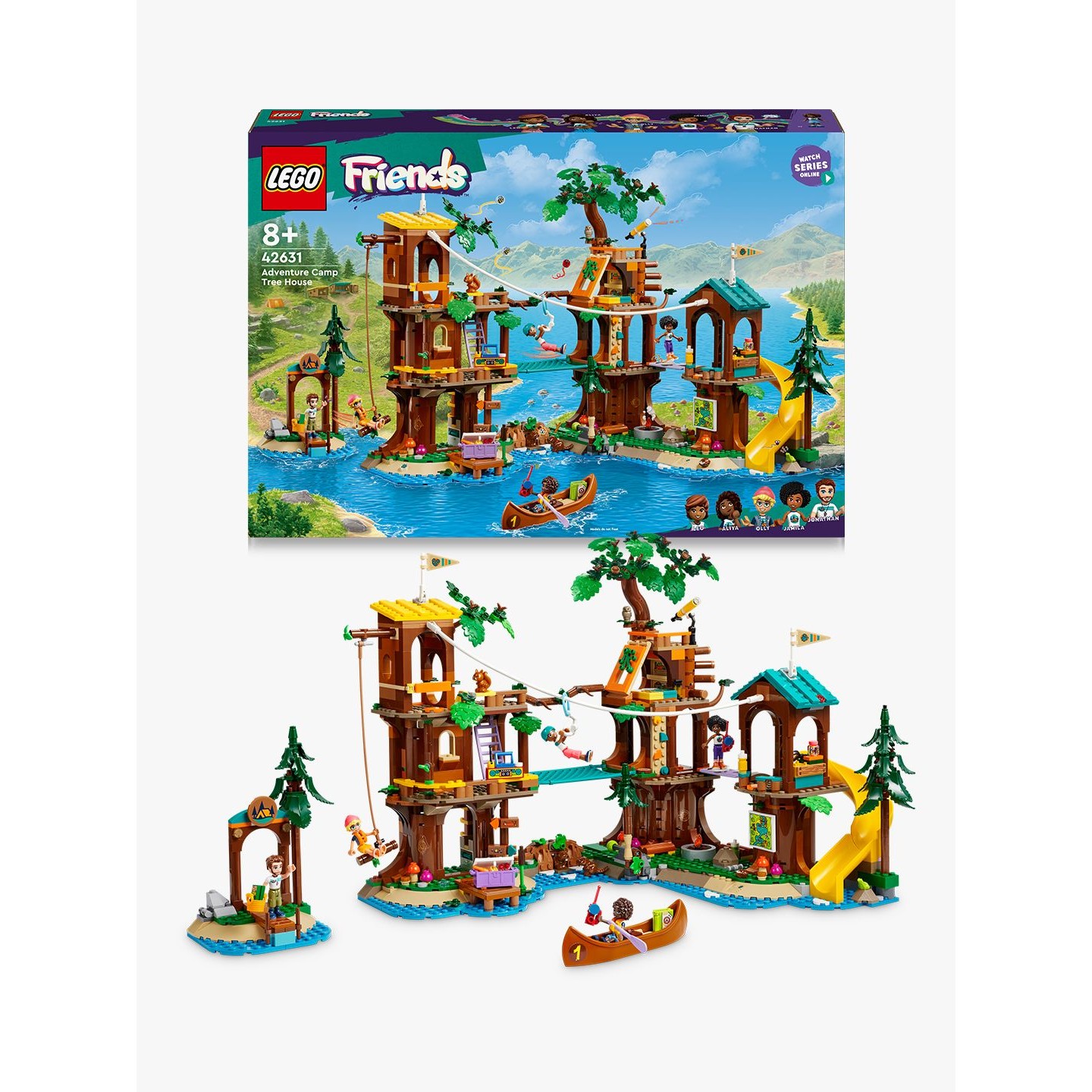 LEGO 42631 Friends: Treehouse at the Adventure Camp - Figura 3