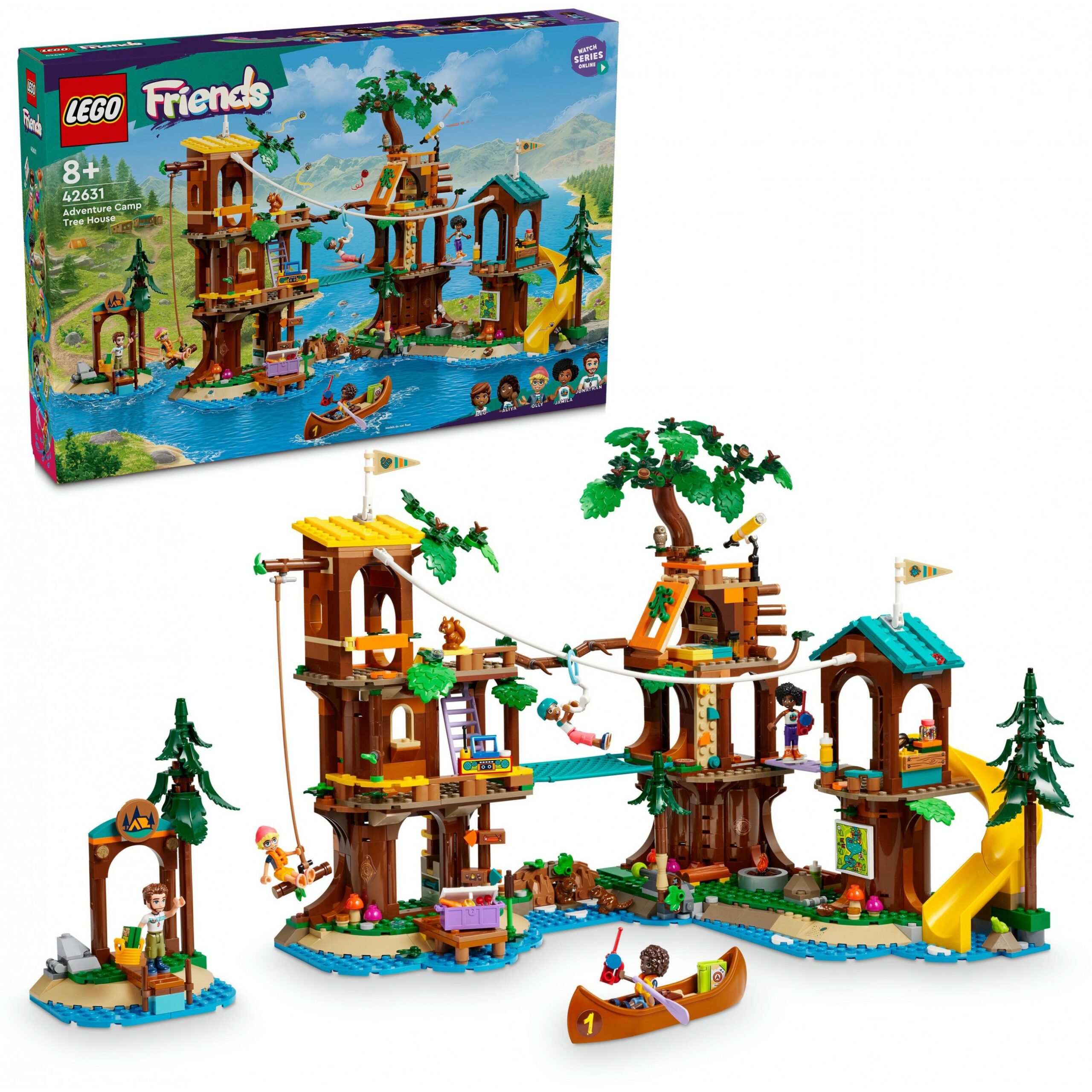 LEGO 42631 Friends: Treehouse at the Adventure Camp - Figura 4