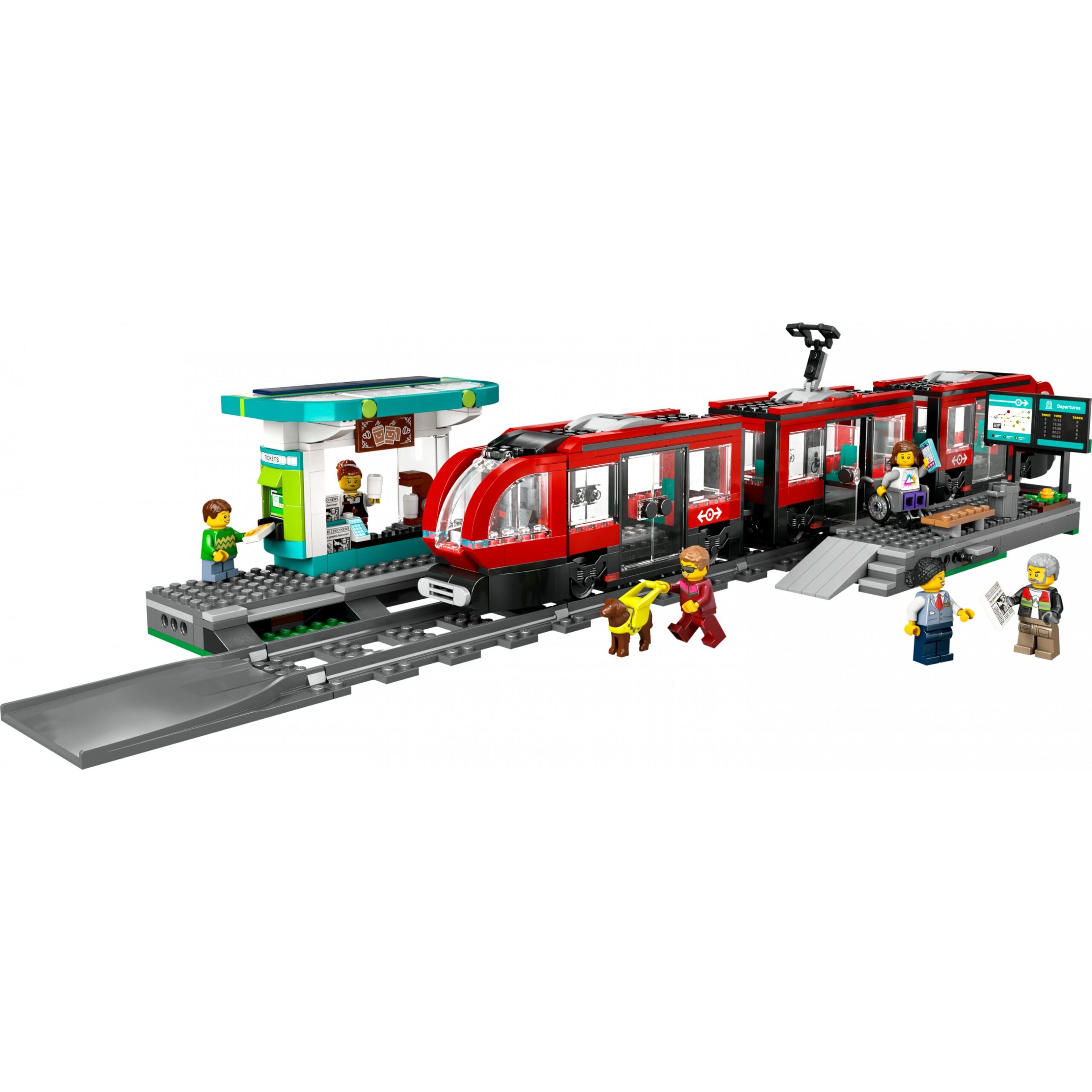 LEGO 60423 City: Tram with Stop - Figura 2