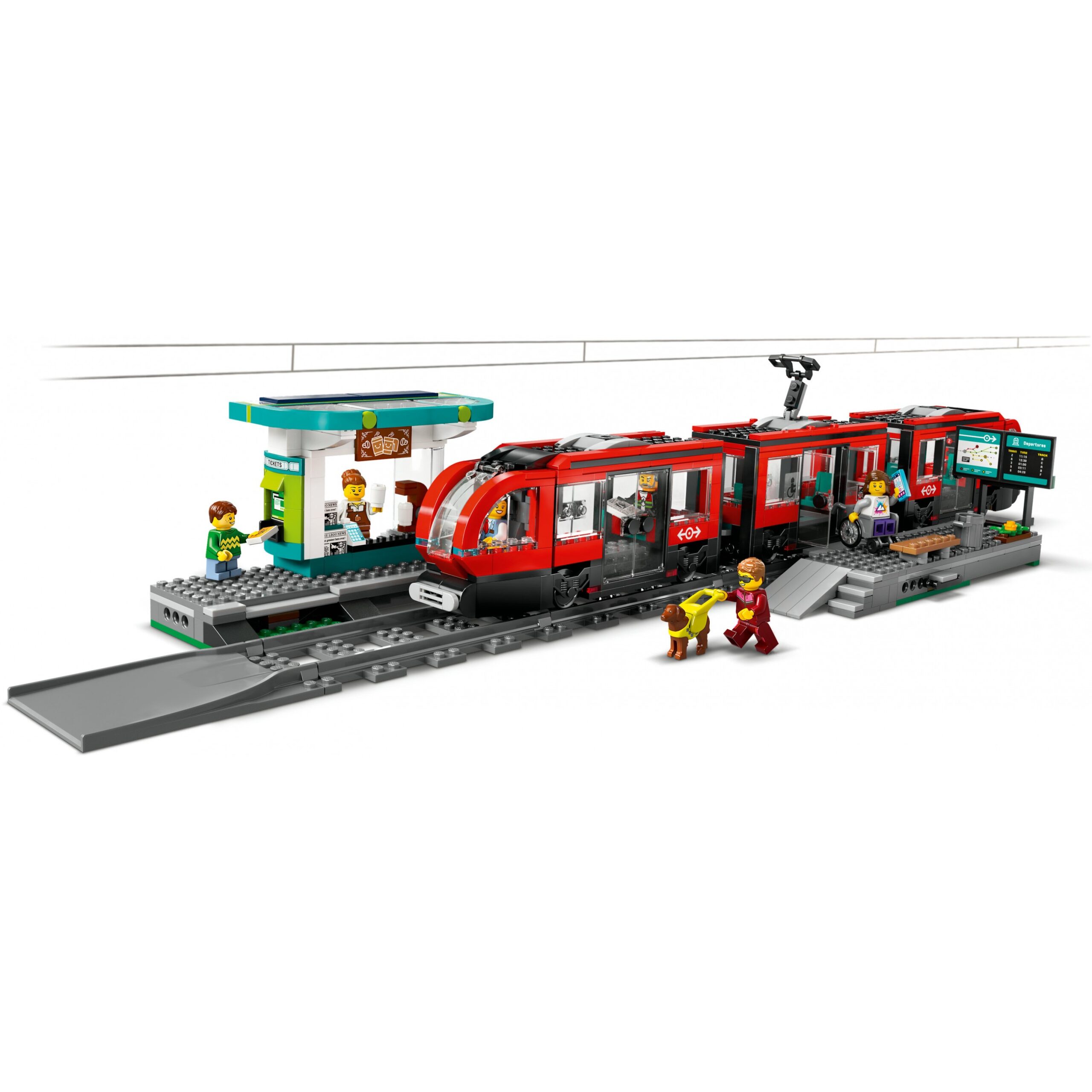 LEGO 60423 City: Tram with Stop - Figura 4