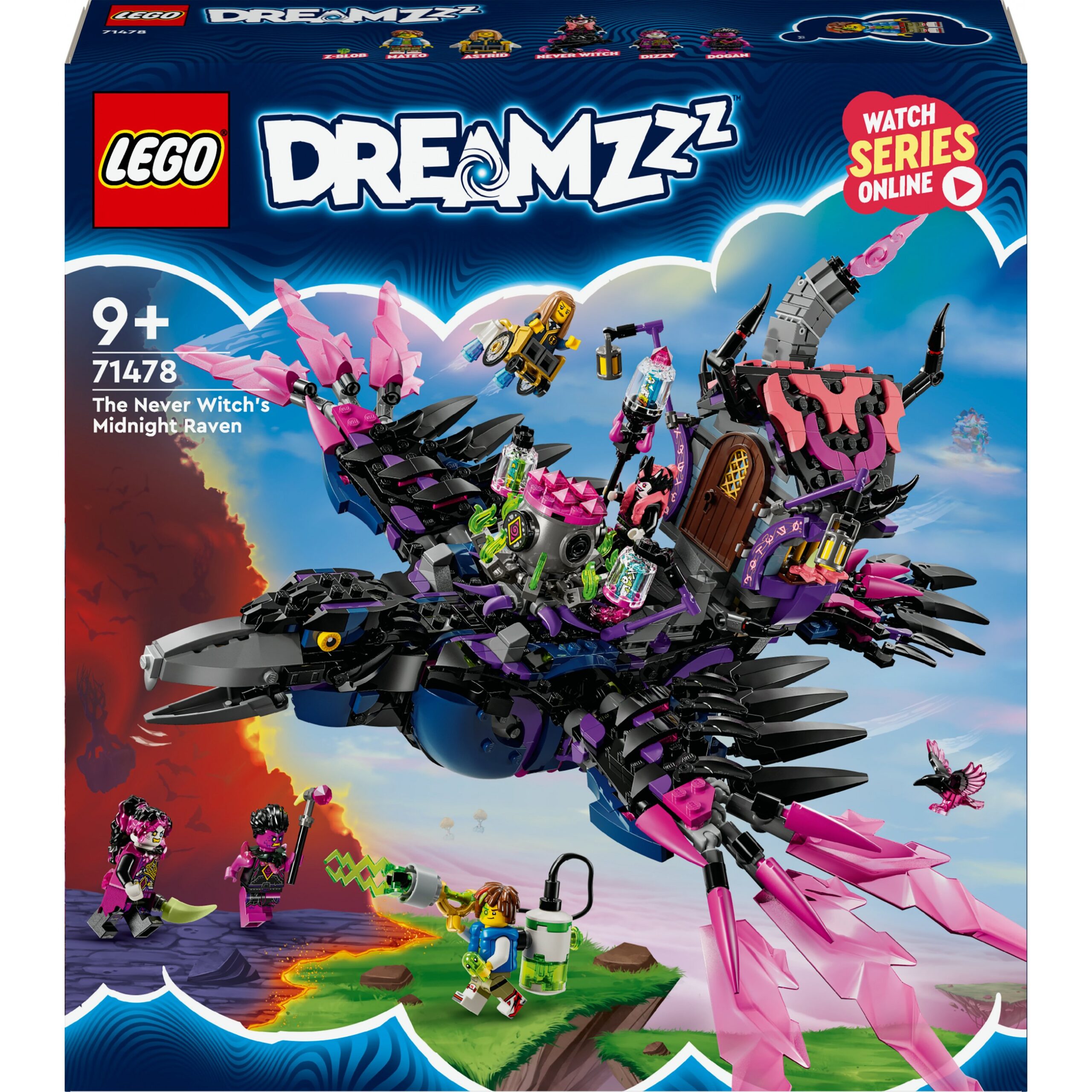 LEGO 71478 DREAMZzz The Neverwitch’s Midnight Raven