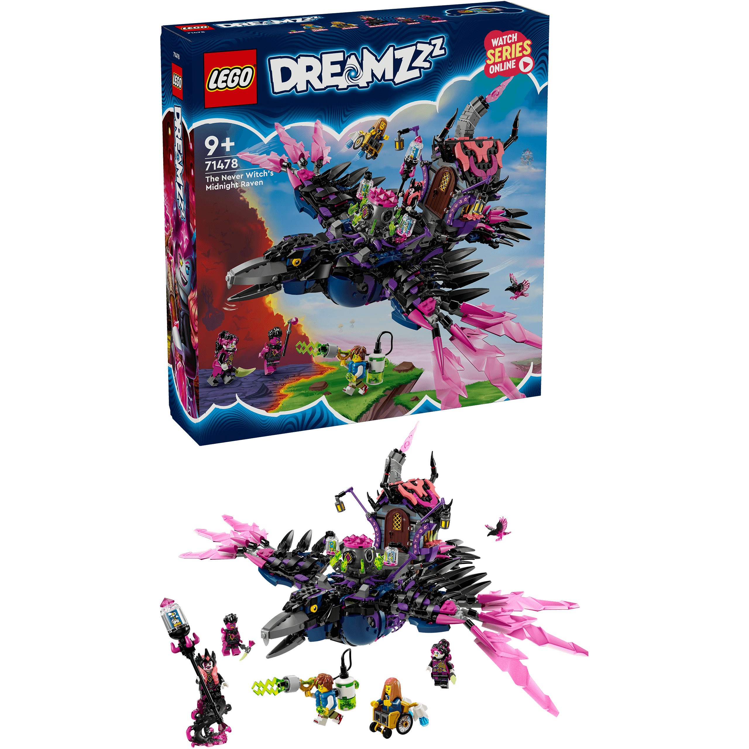 LEGO 71478 DREAMZzz The Neverwitch’s Midnight Raven - Figura 3