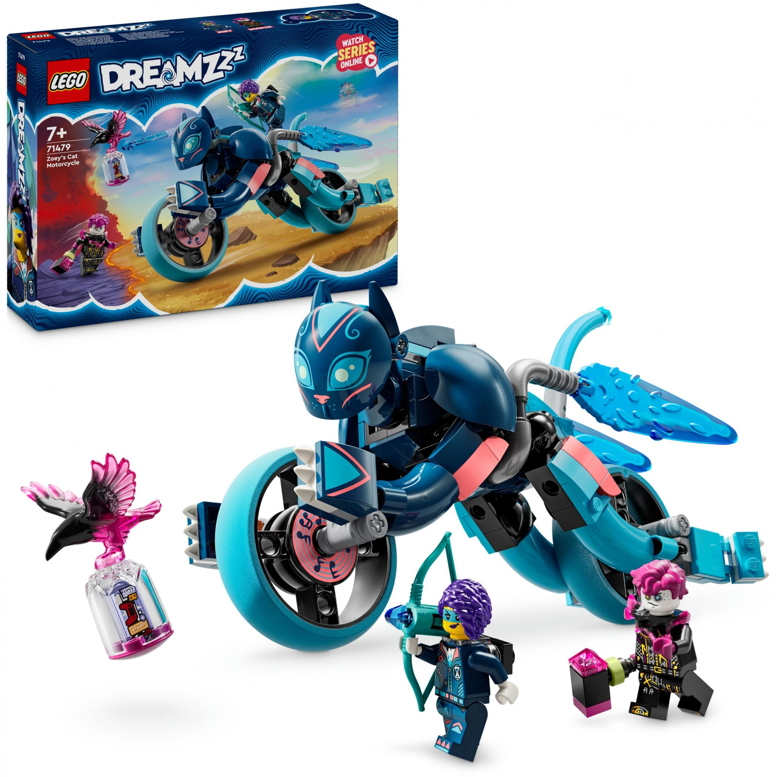 LEGO 71479 DREAMZzz Zoey’s Cat Motorcycle - Figura 3