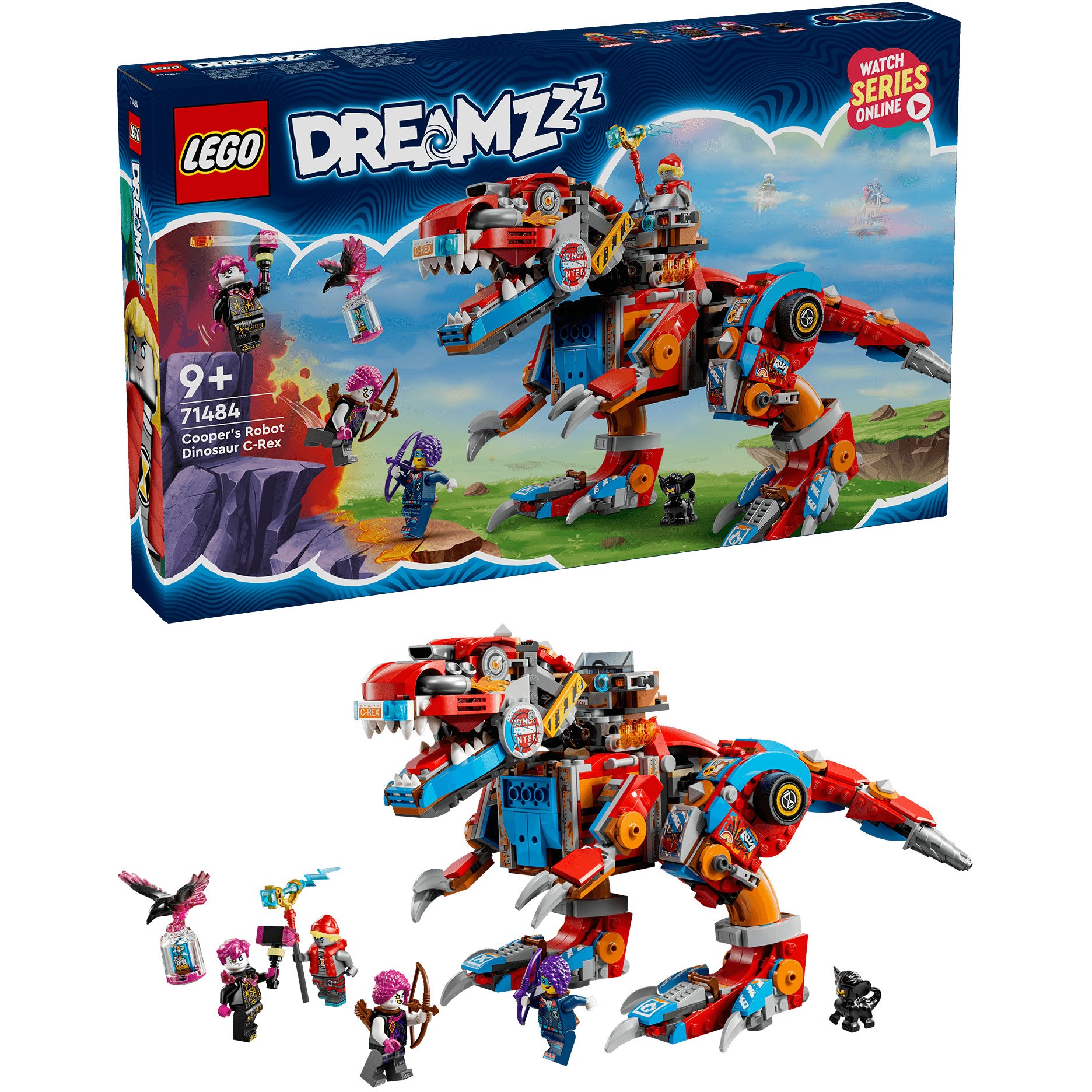 LEGO 71484 DREAMZzz Cooper’s Dino Mech C-Rex - Figura 3