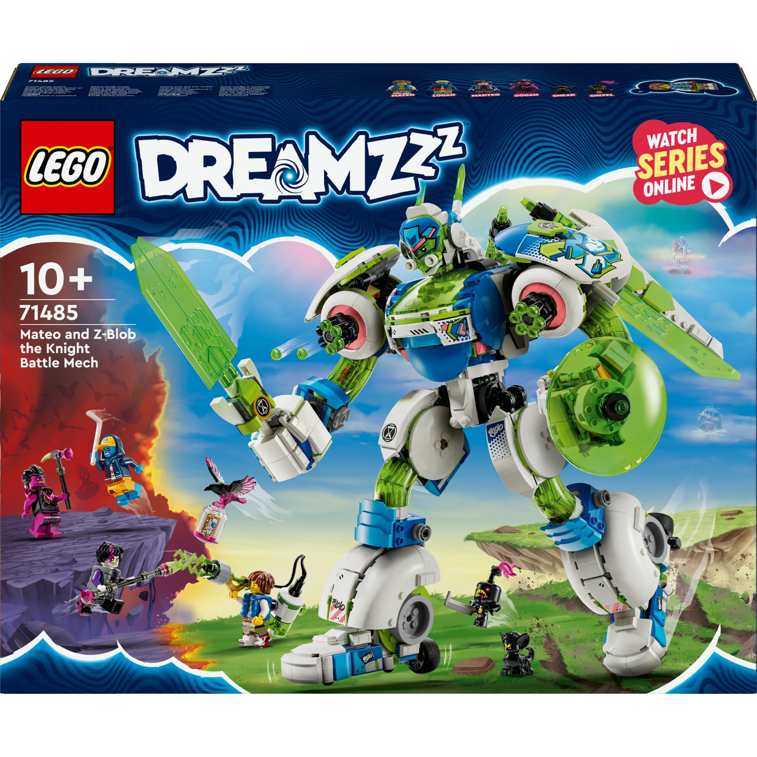 LEGO 71485 DREAMZzz Mateo and Z-Blob the Knight Mech