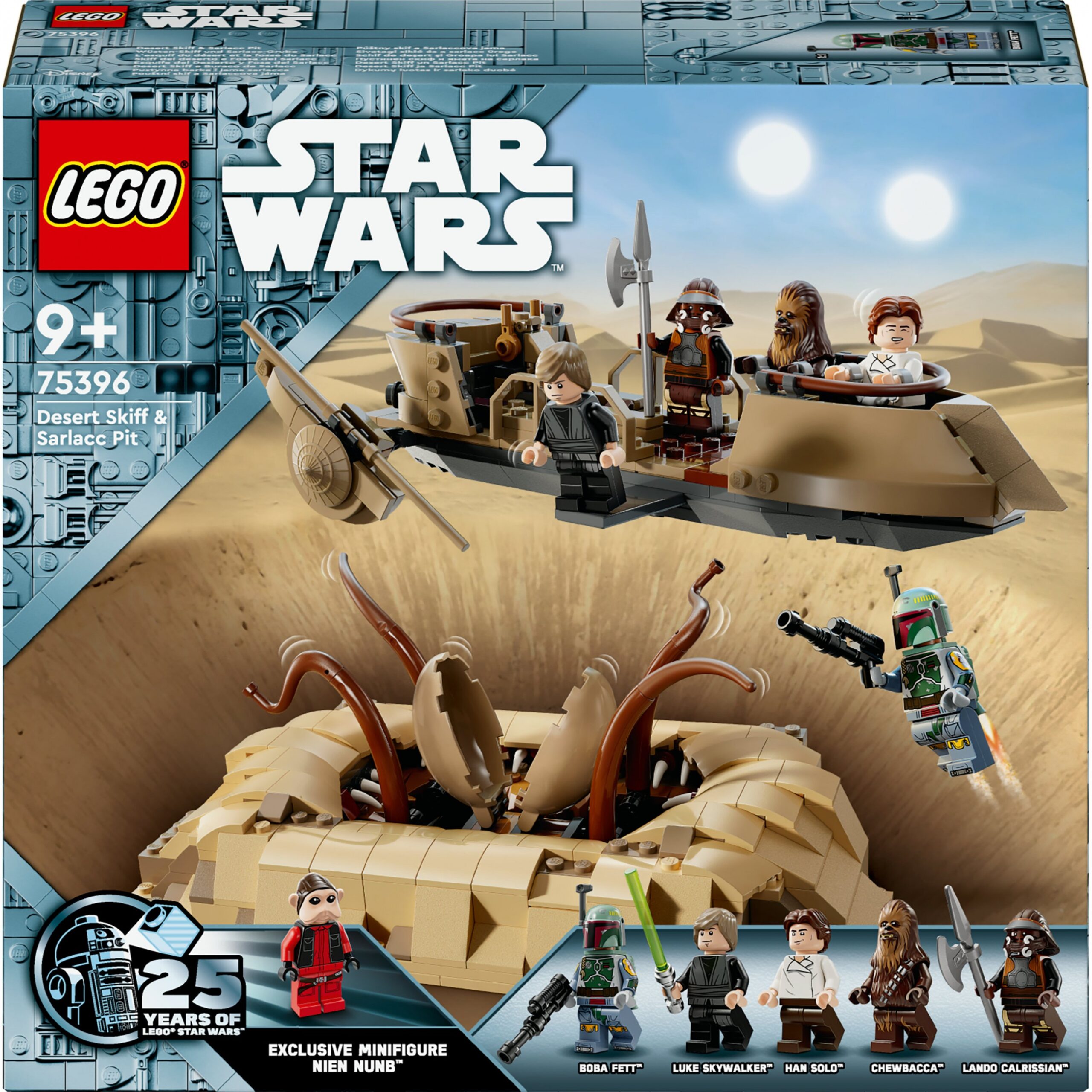 LEGO 75396 Star Wars Desert Skiff and Sarlacc Pit