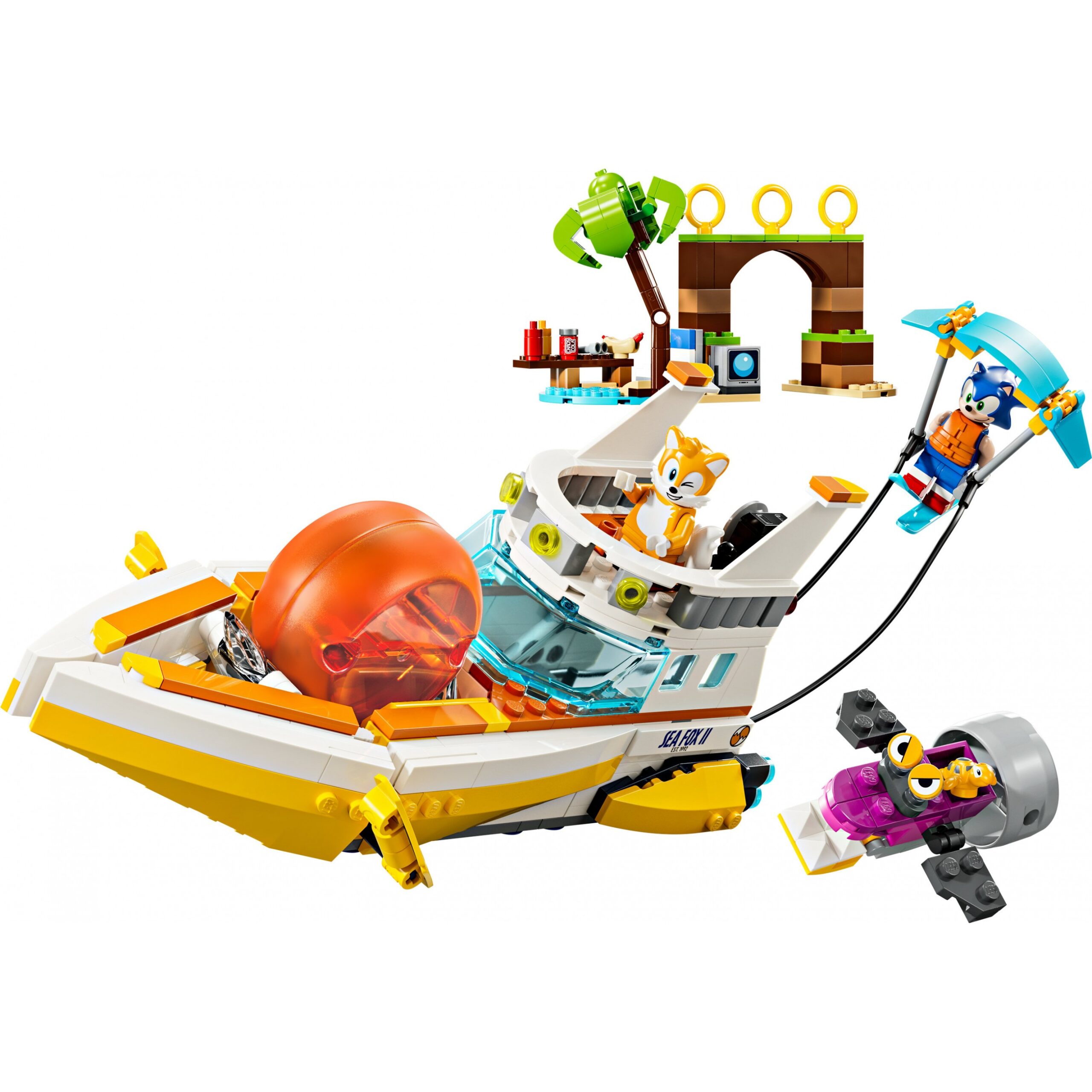 LEGO 76997 Sonic the Hedgehog Tails’ Adventure Boat - Figura 2