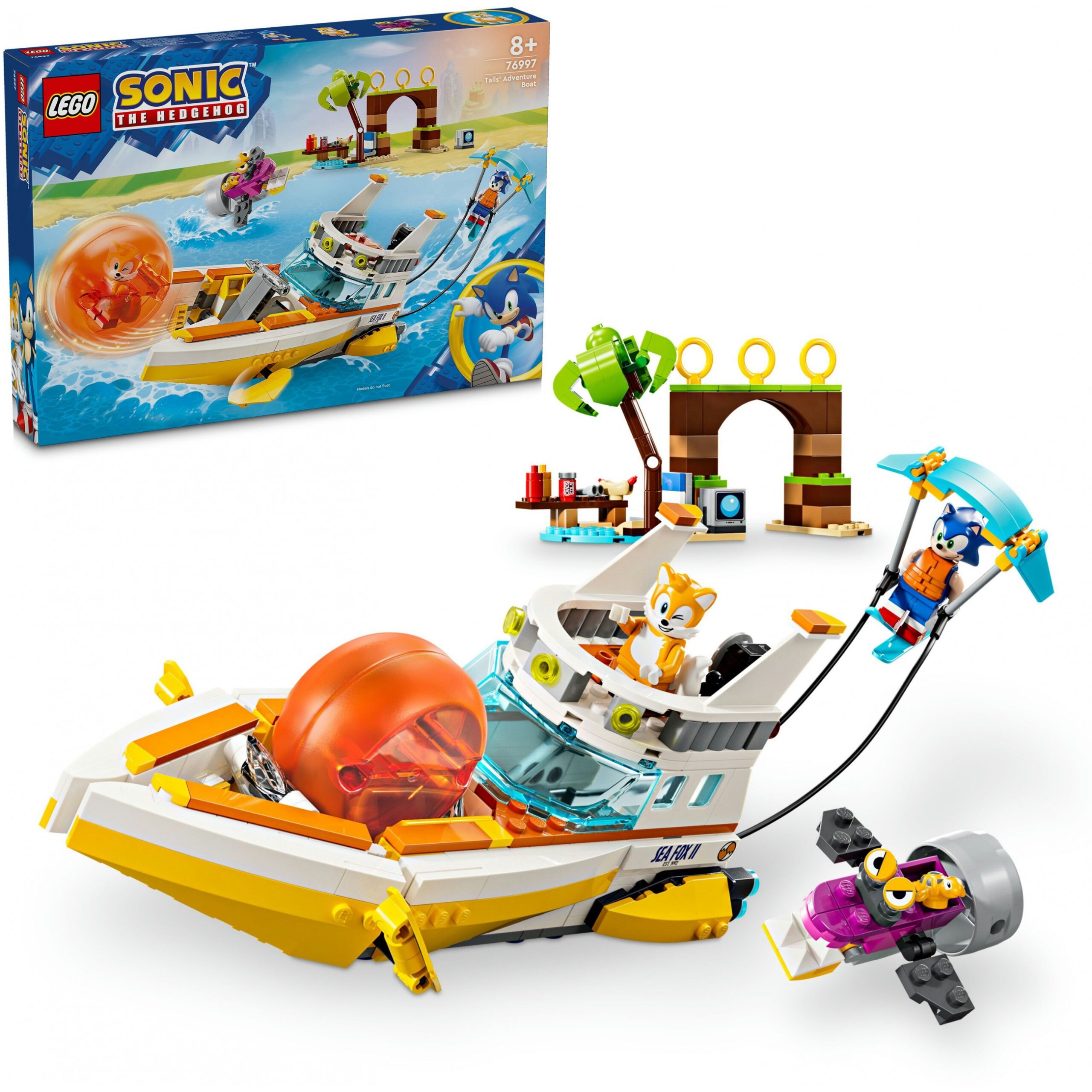 LEGO 76997 Sonic the Hedgehog Tails’ Adventure Boat - Figura 3