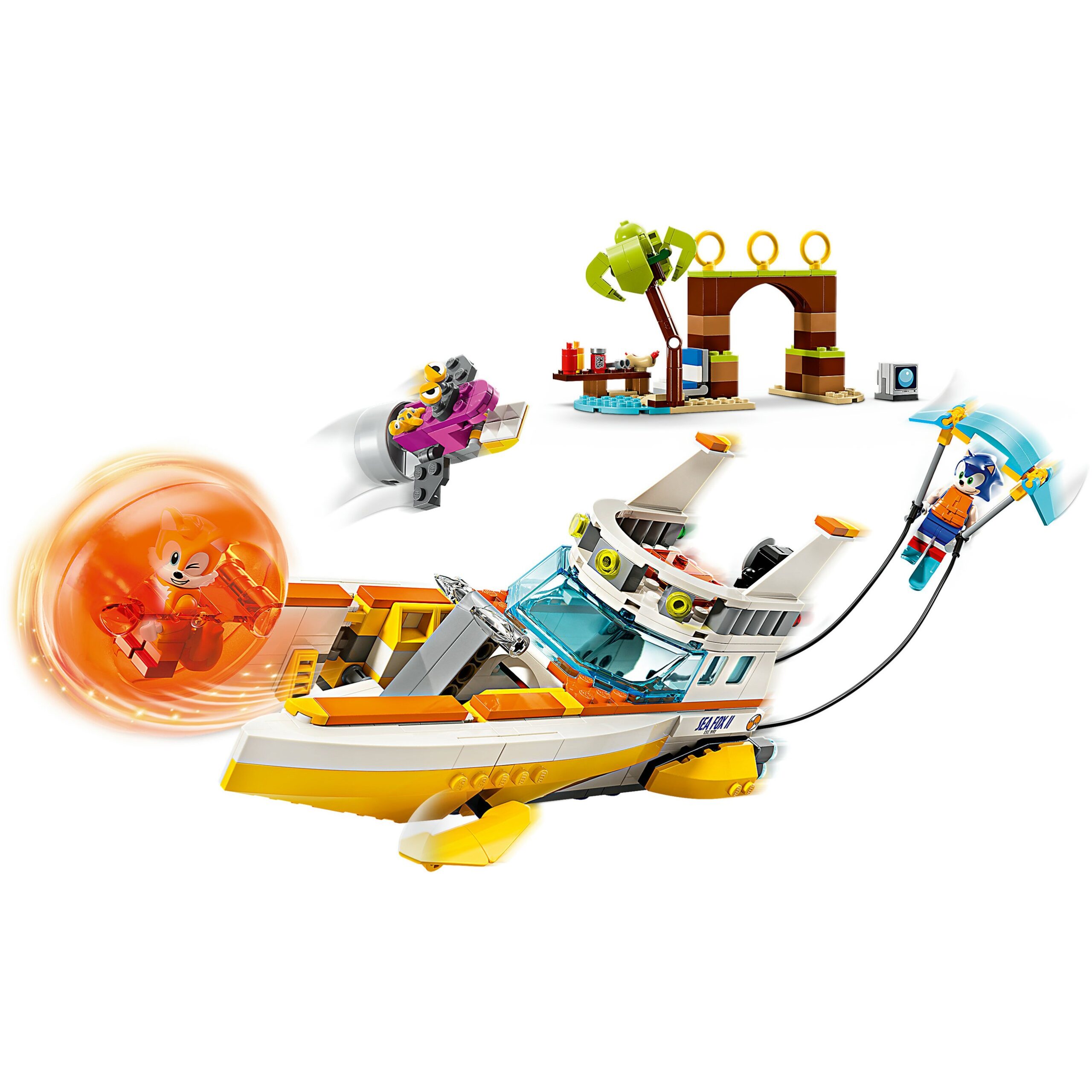 LEGO 76997 Sonic the Hedgehog Tails’ Adventure Boat - Figura 4