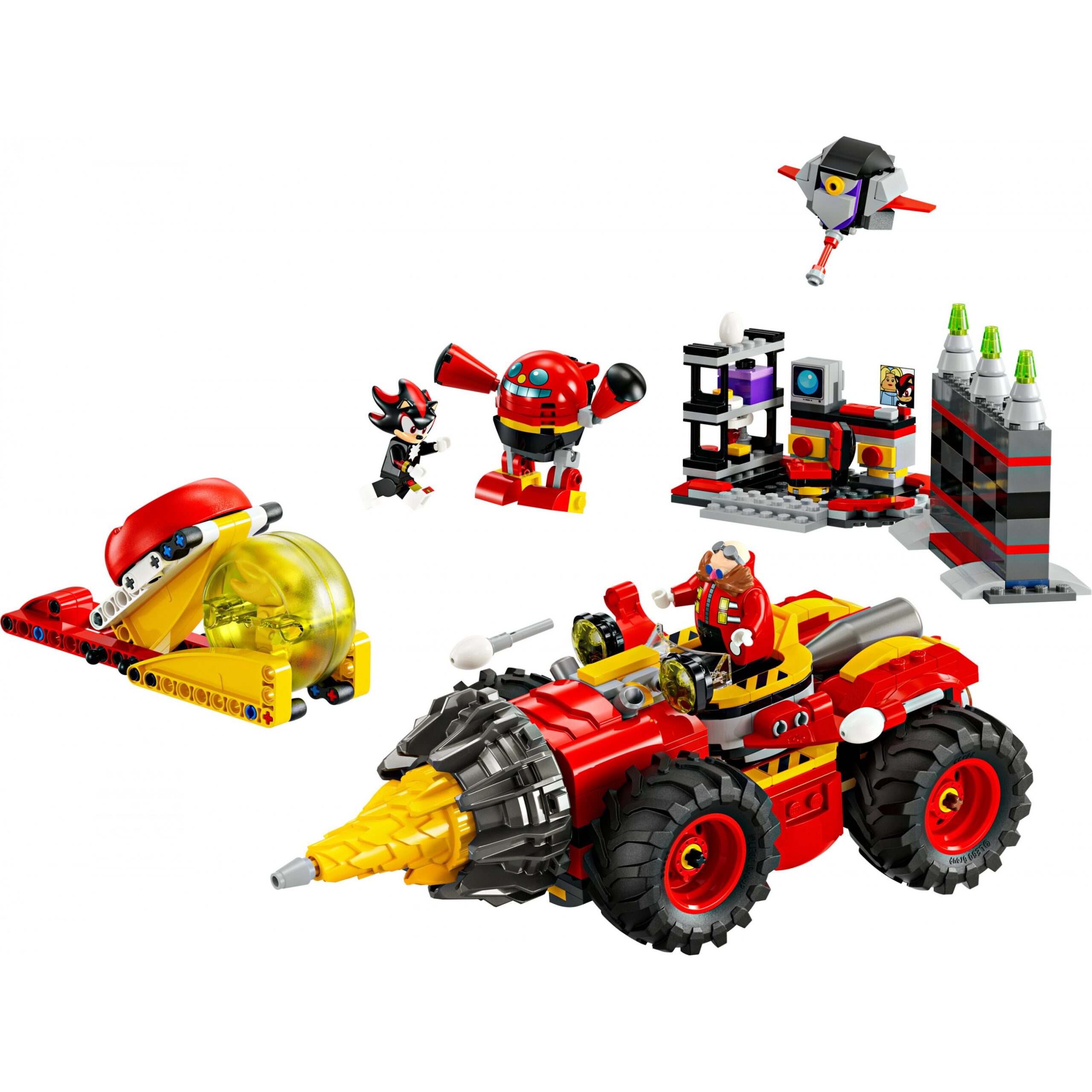 LEGO 76999 Sonic the Hedgehog Super Sonic vs. Egg Drillster - Figura 2